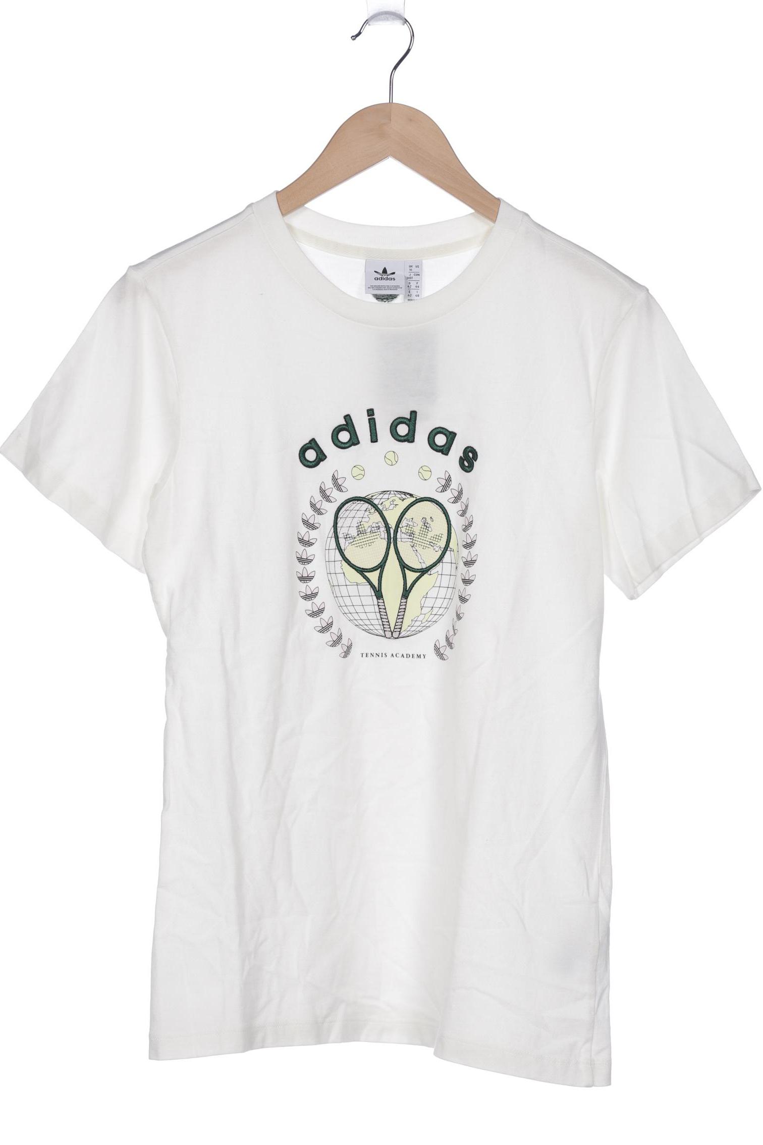 

adidas Originals Damen T-Shirt, cremeweiß