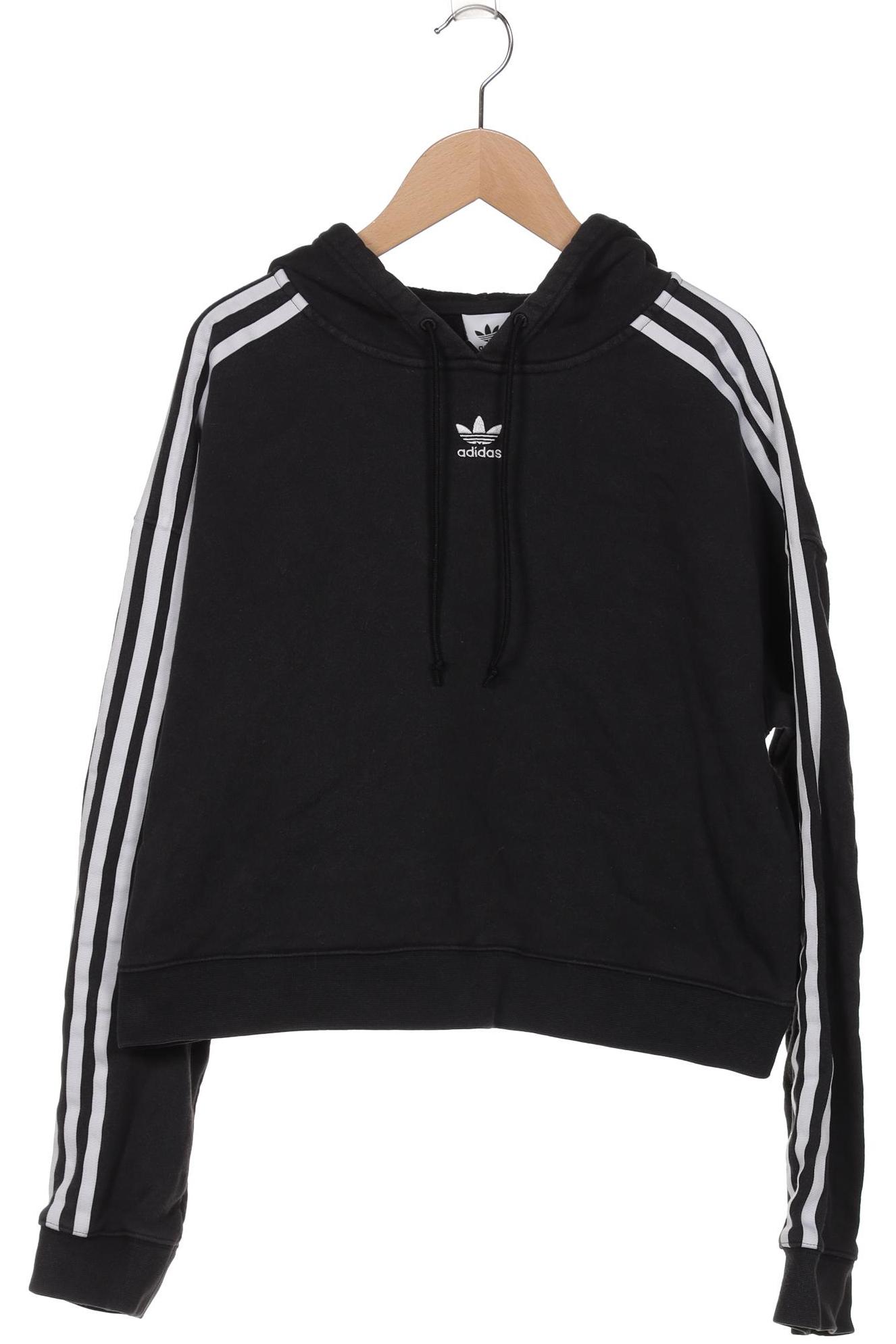 

adidas Originals Damen Kapuzenpullover, schwarz, Gr. 38