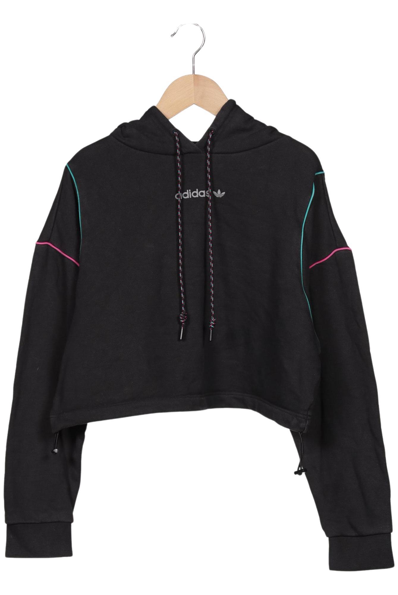 

adidas Originals Damen Kapuzenpullover, schwarz, Gr. 32