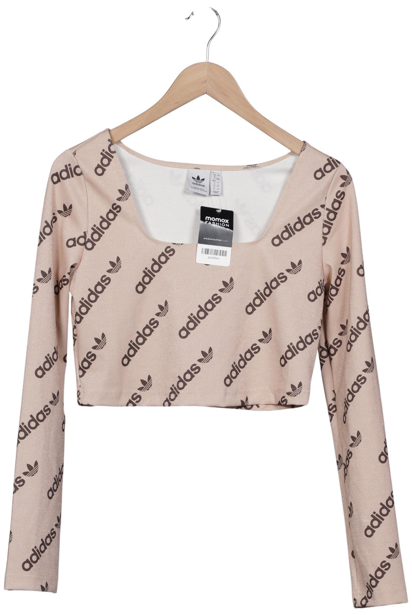 

adidas Originals Damen Langarmshirt, beige, Gr. 42
