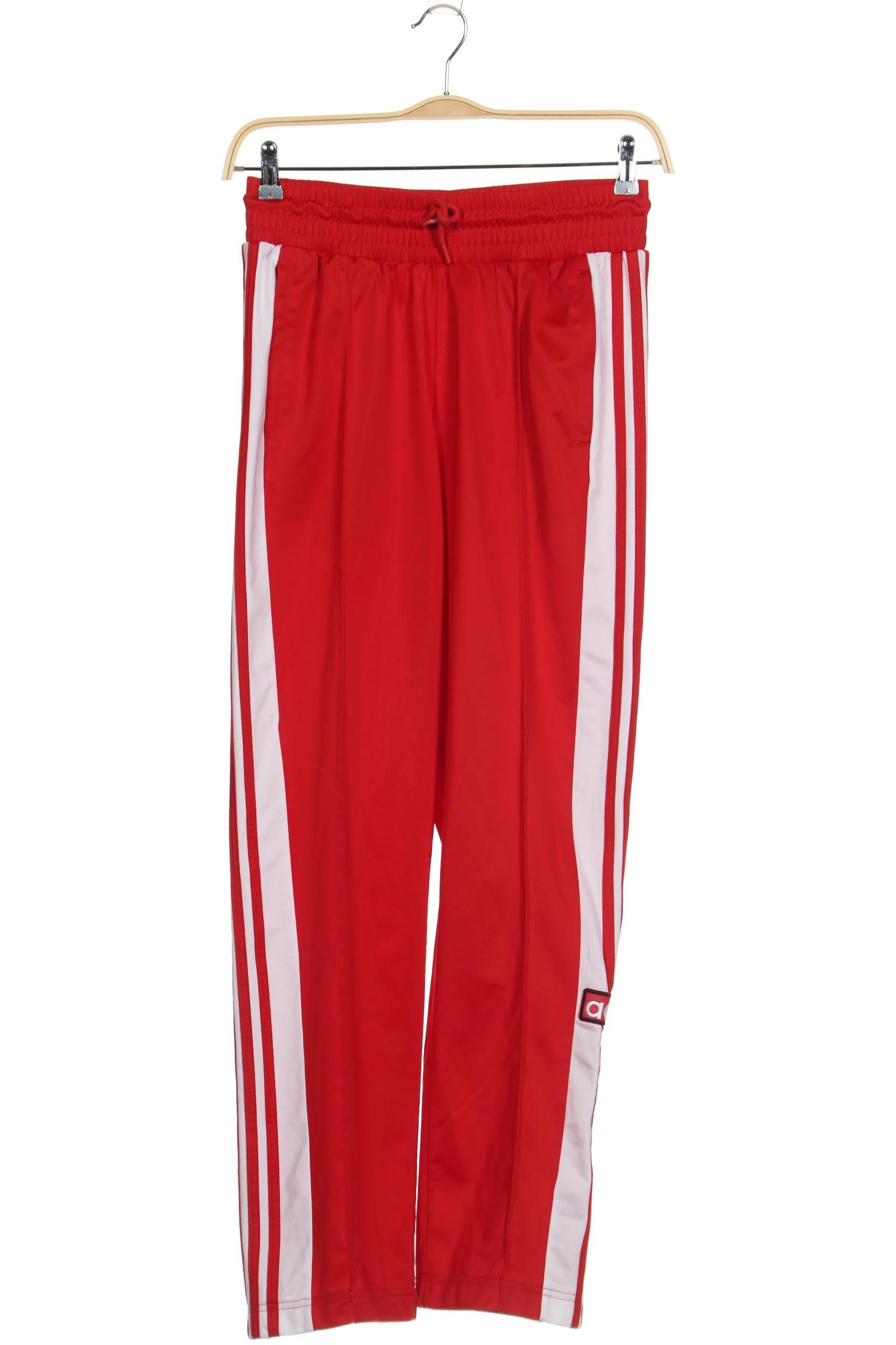 

adidas Originals Damen Stoffhose, rot, Gr. 0