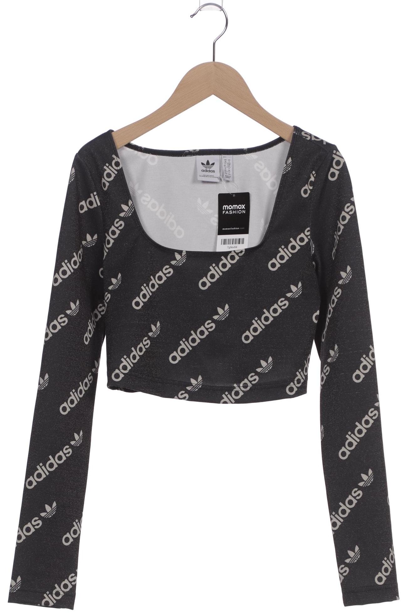 

adidas Originals Damen Langarmshirt, grau, Gr. 36