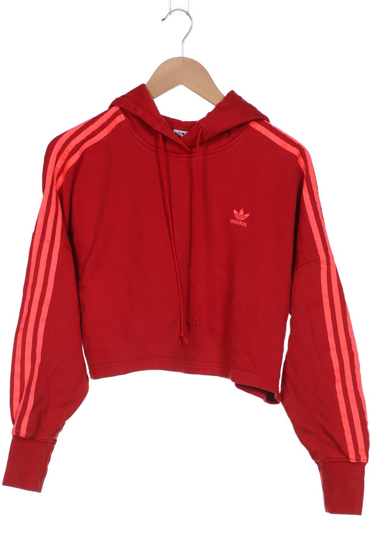 

adidas Originals Damen Kapuzenpullover, rot