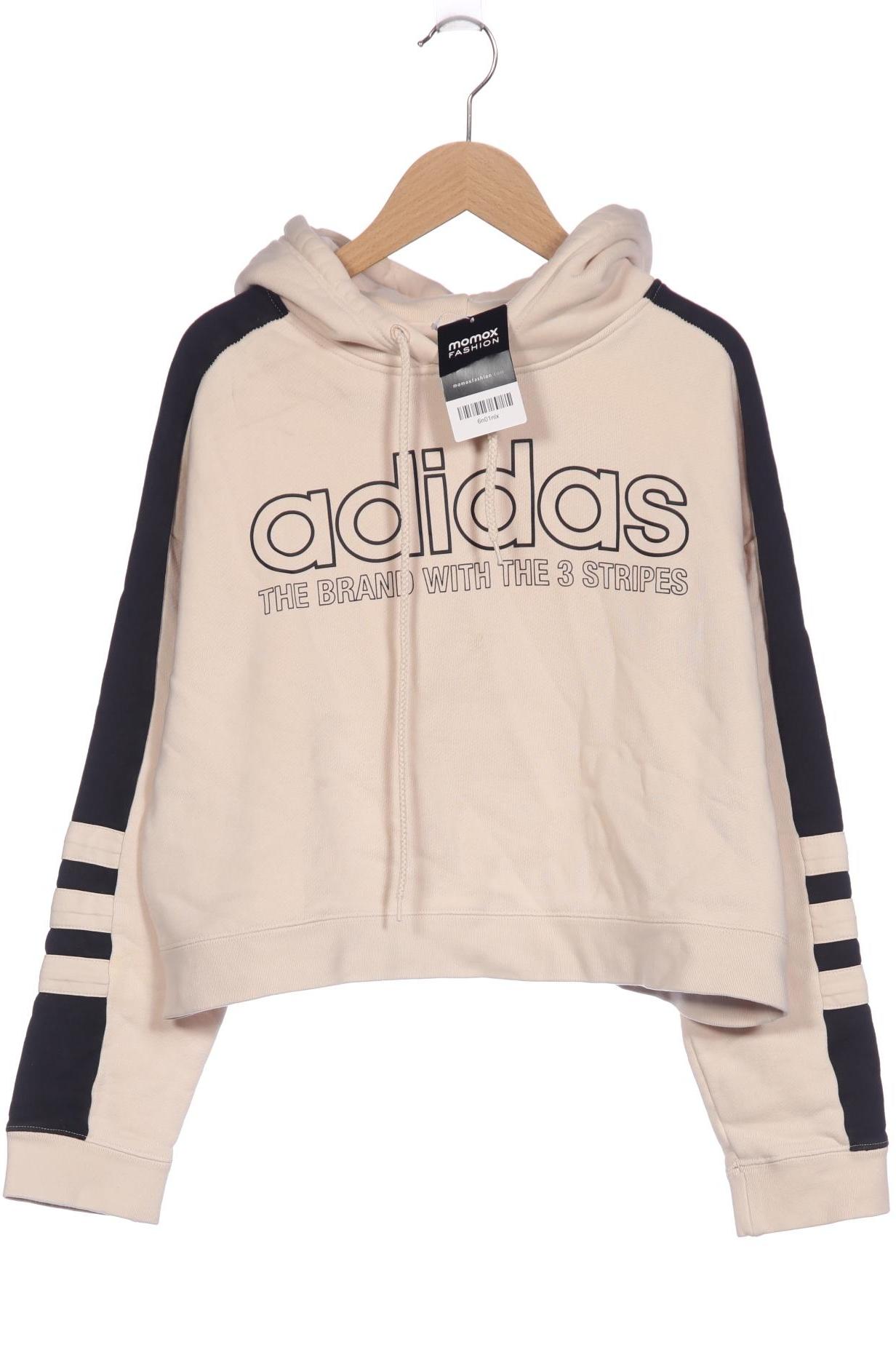 

adidas Originals Damen Kapuzenpullover, cremeweiß, Gr. 34
