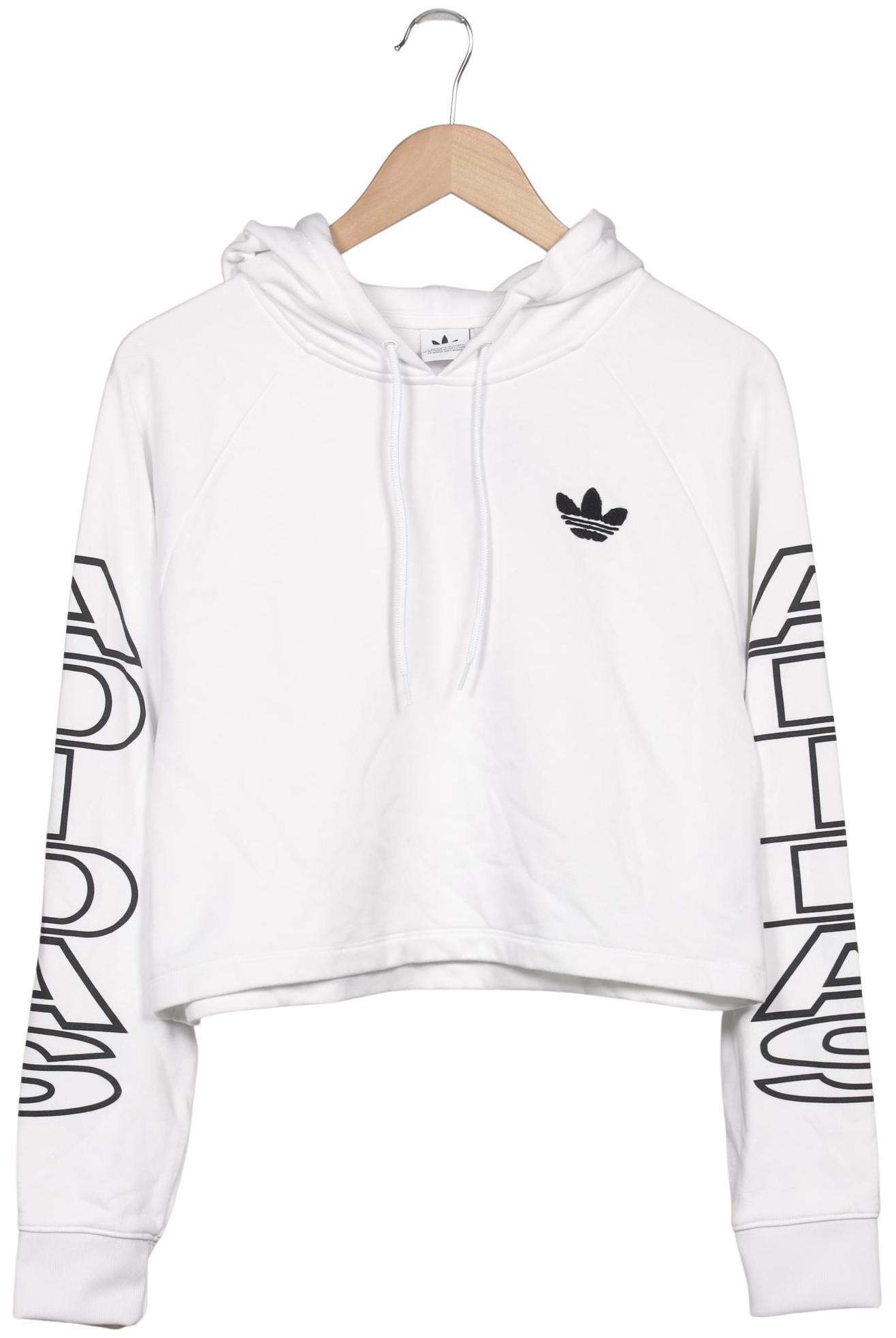 

adidas Originals Damen Kapuzenpullover, weiß, Gr. 36