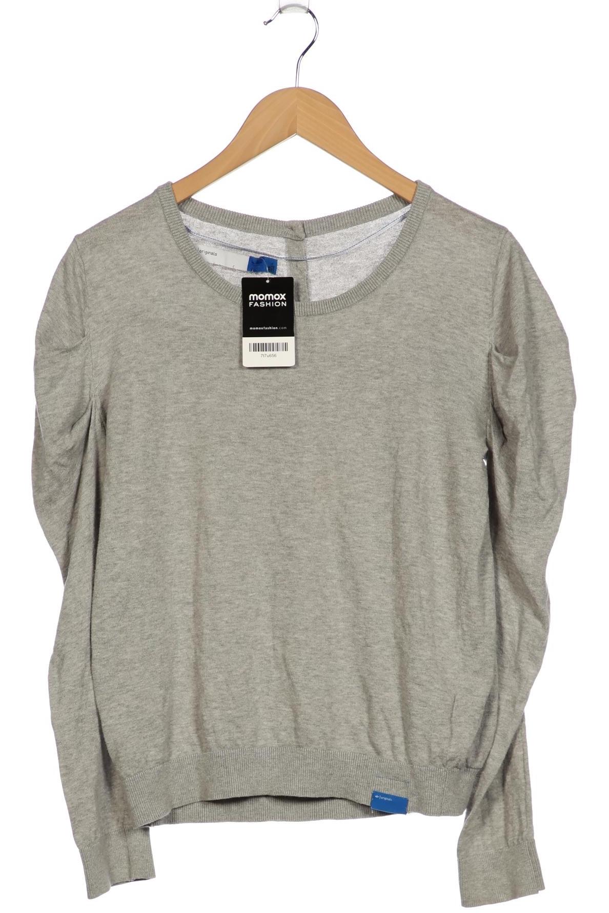 

adidas Originals Damen Langarmshirt, grau, Gr. 36