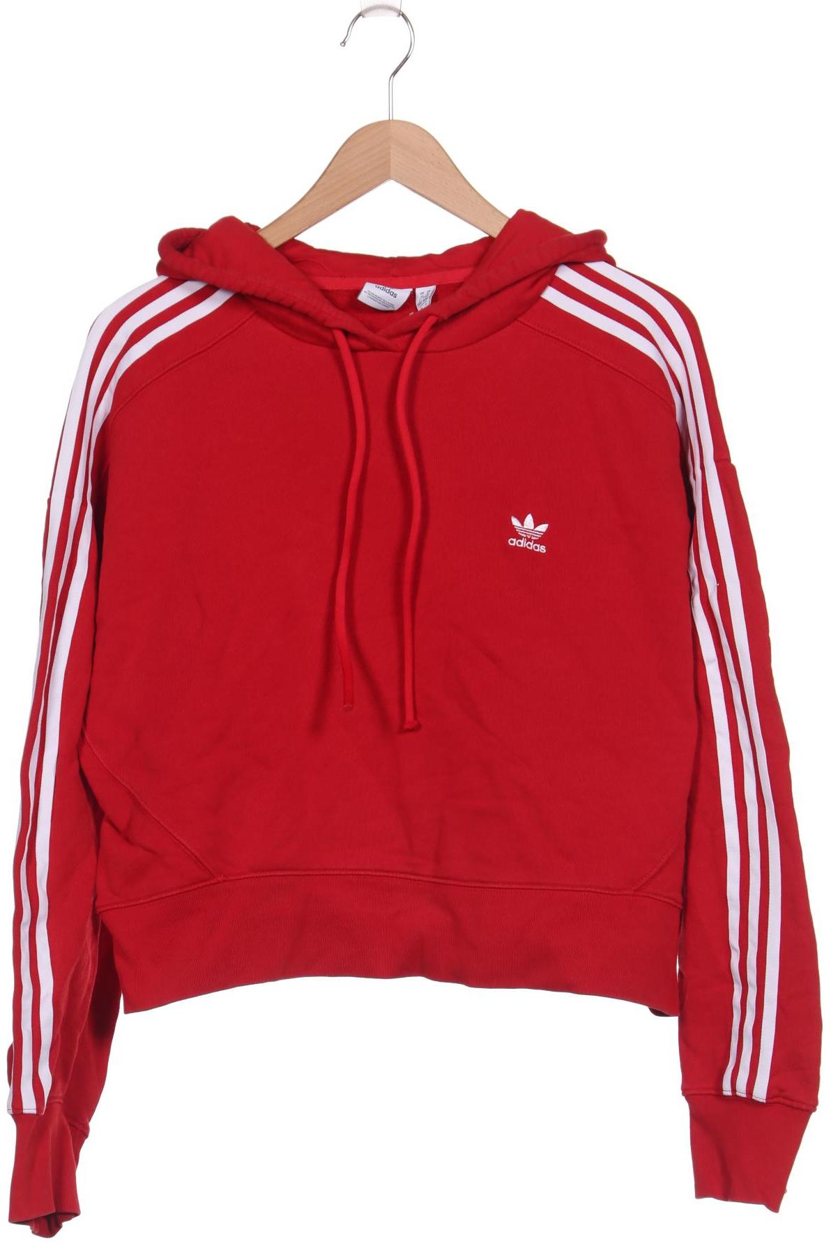 

adidas Originals Damen Kapuzenpullover, rot