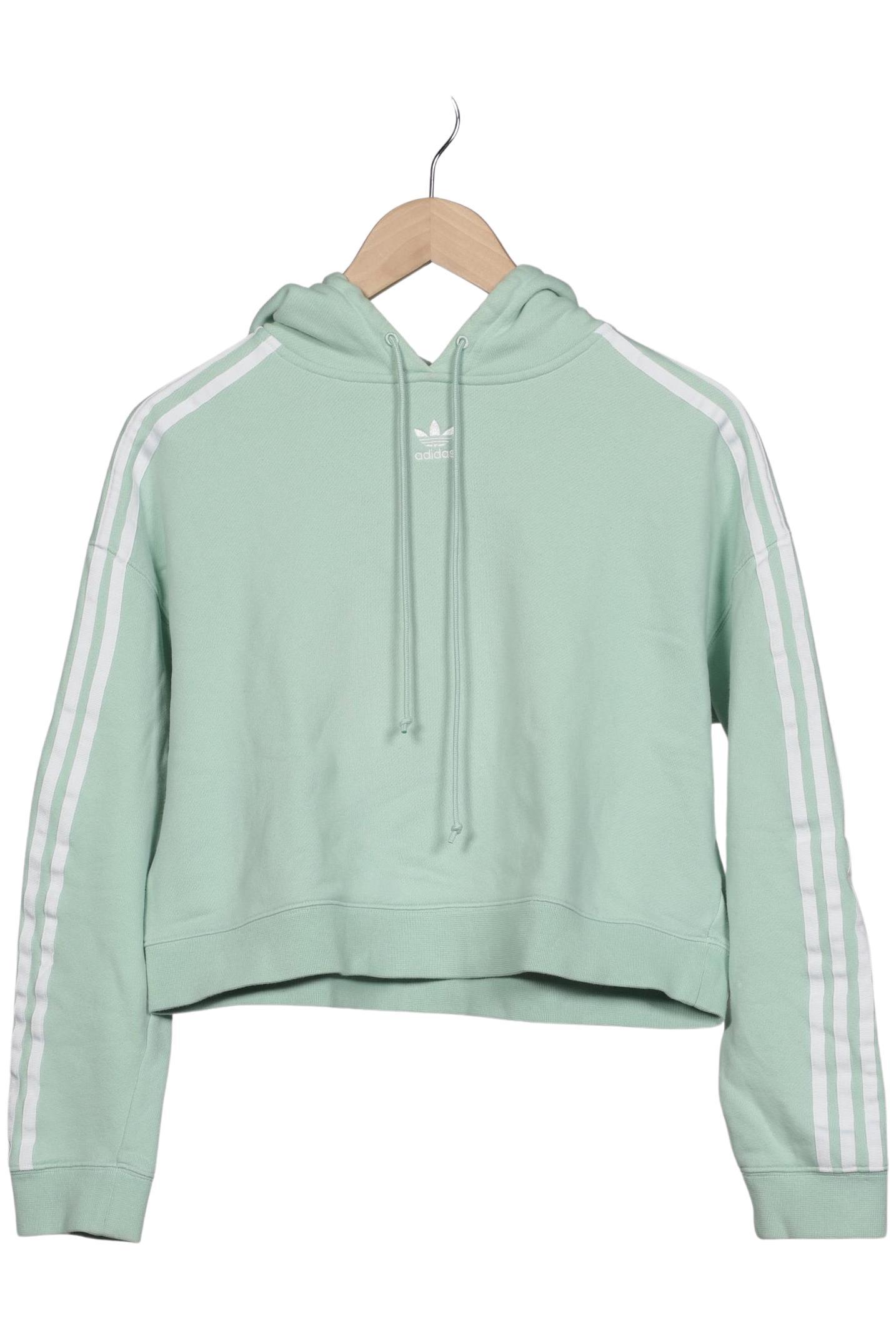 

adidas Originals Damen Kapuzenpullover, hellgrün, Gr. 34