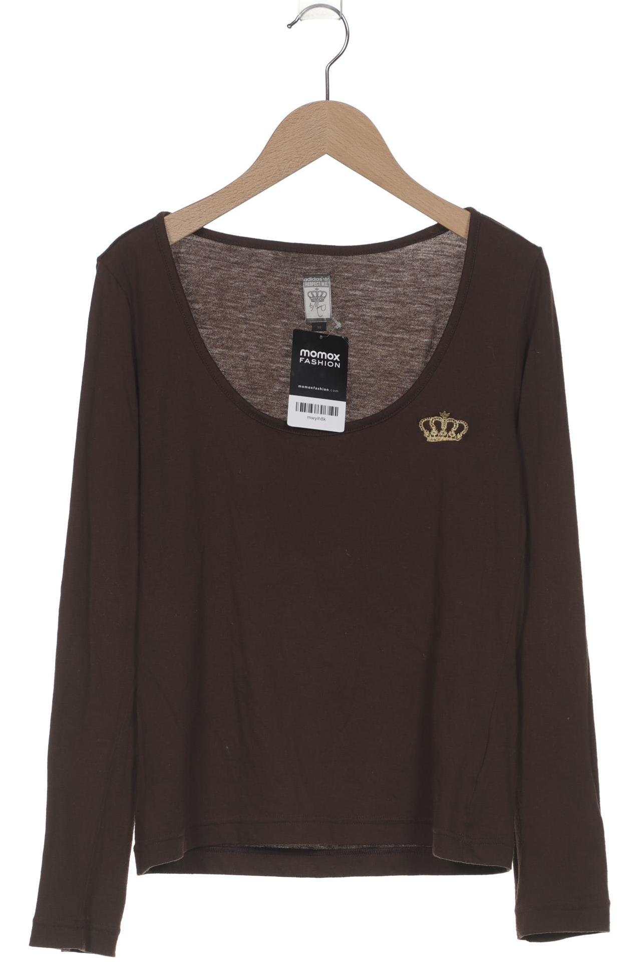 

adidas Originals Damen Langarmshirt, braun, Gr. 38