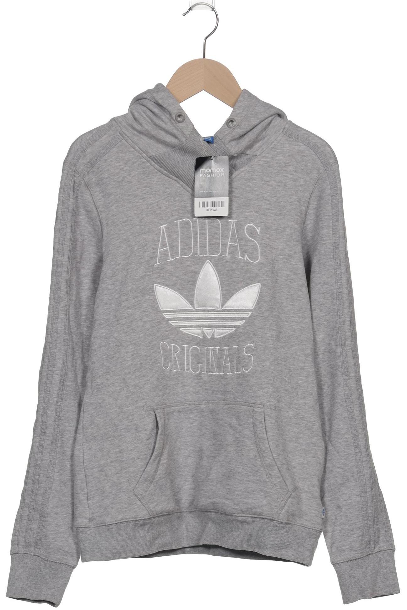 

adidas Originals Damen Kapuzenpullover, grau, Gr. 34