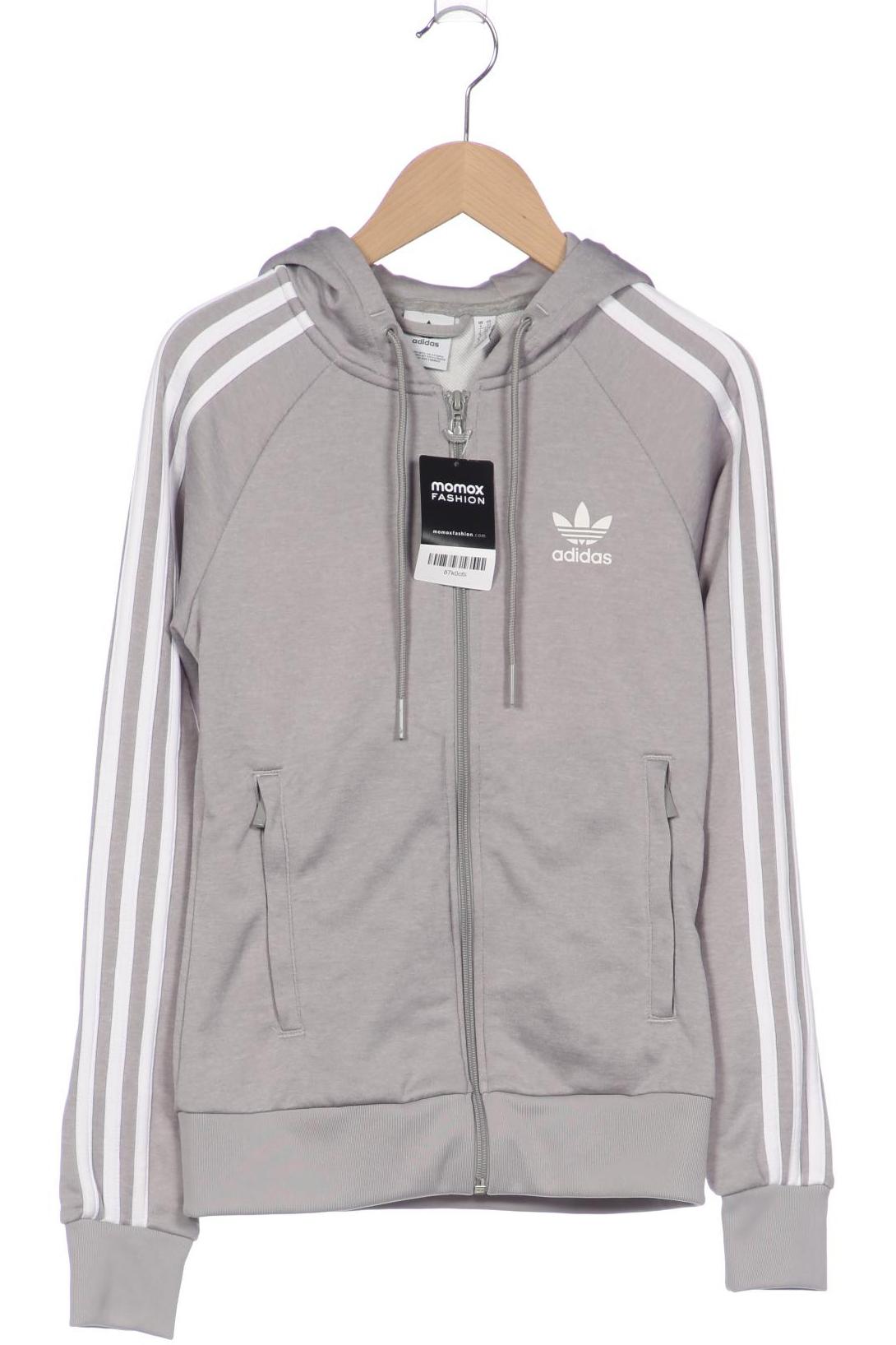 

adidas Originals Damen Kapuzenpullover, grau, Gr. 32