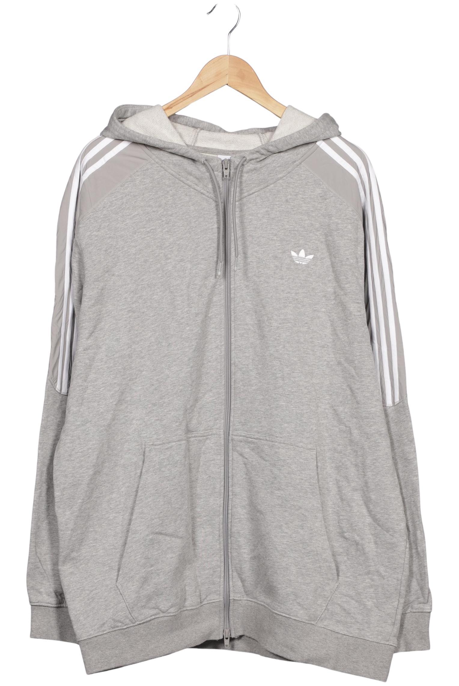 

adidas Originals Damen Kapuzenpullover, grau, Gr. 48