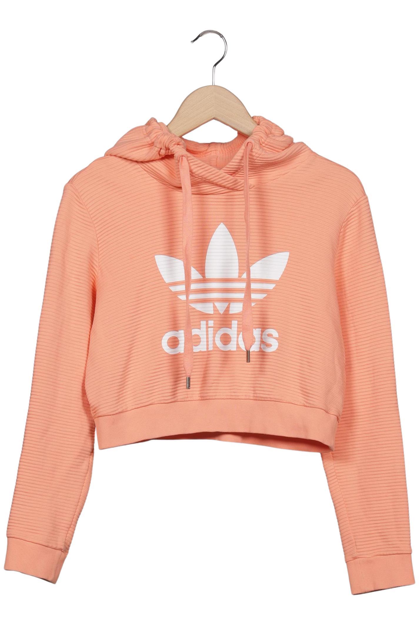 

adidas Originals Damen Kapuzenpullover, orange, Gr. 32