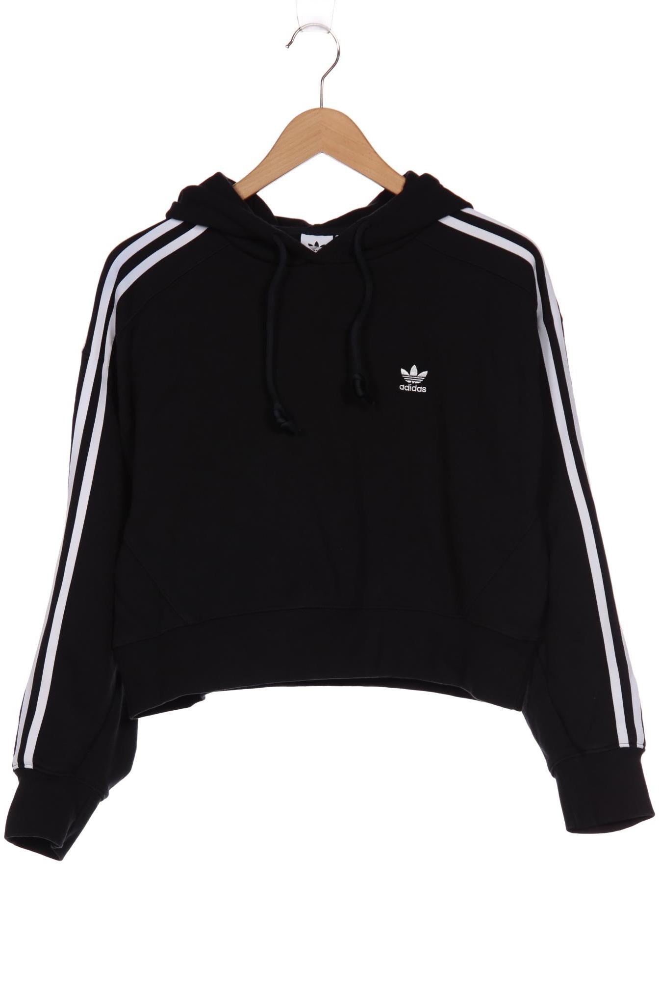 

adidas Originals Damen Kapuzenpullover, schwarz, Gr. 34