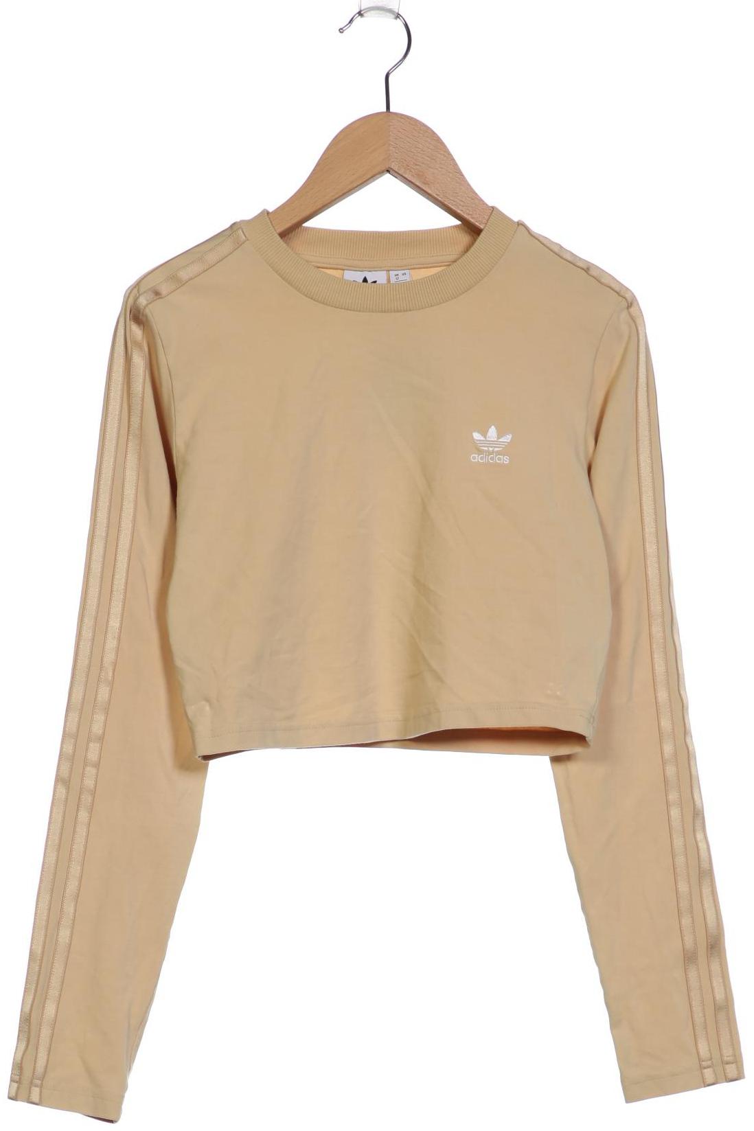 

adidas Originals Damen Langarmshirt, beige, Gr. 38