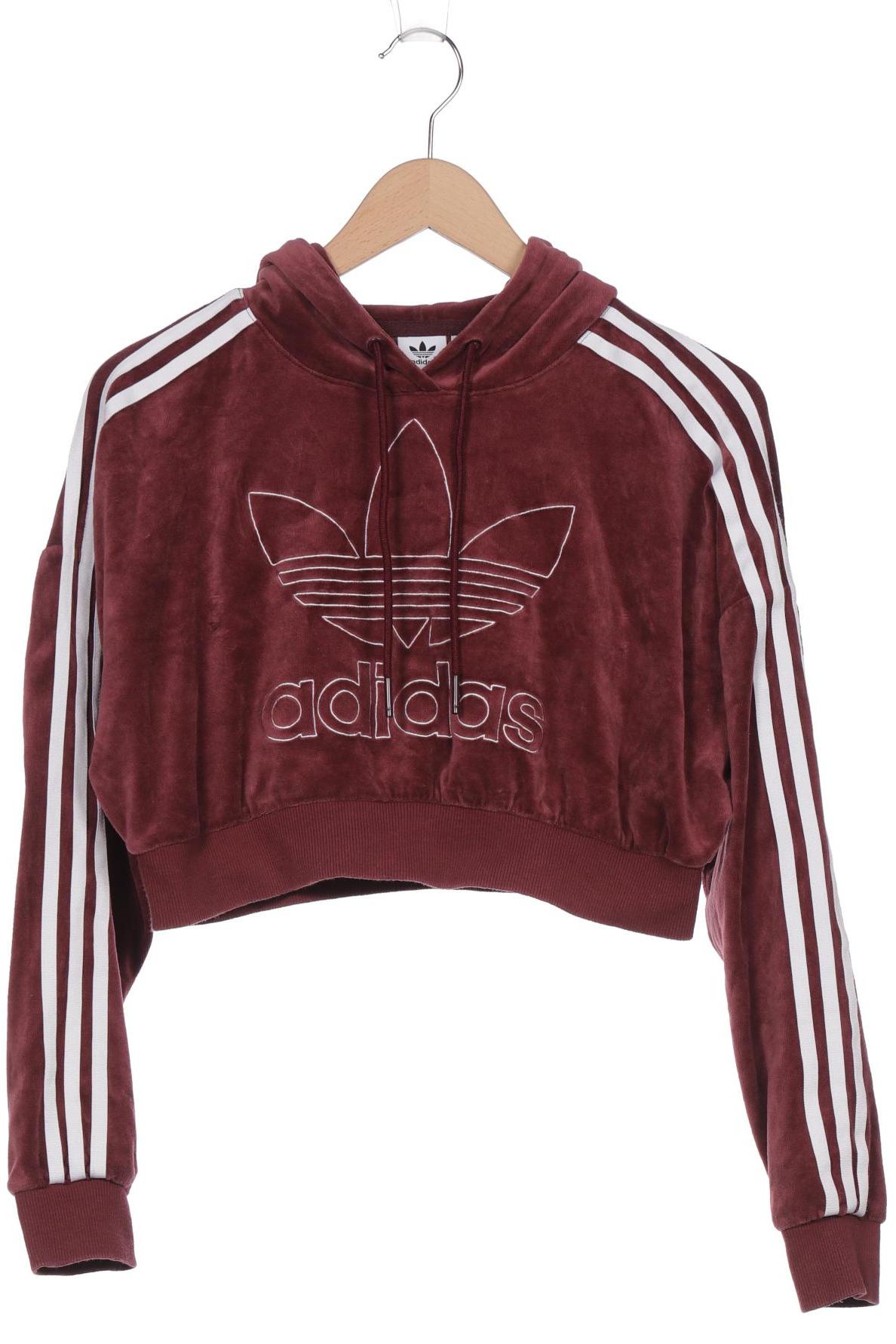 

adidas Originals Damen Kapuzenpullover, bordeaux, Gr. 30