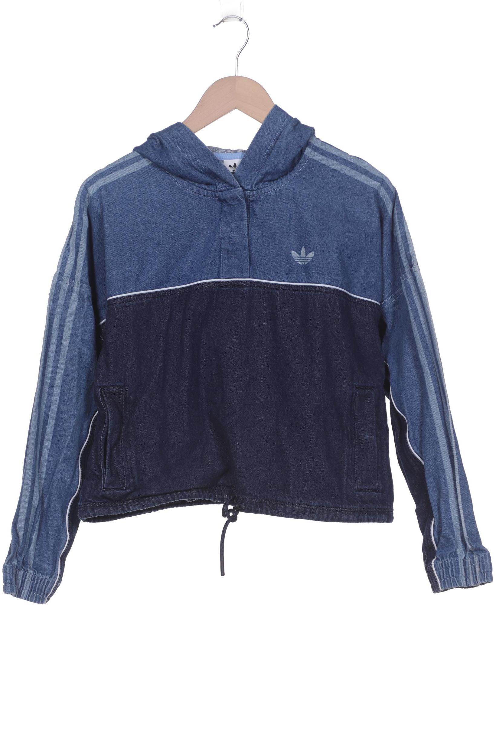 

adidas Originals Damen Kapuzenpullover, blau, Gr. 36