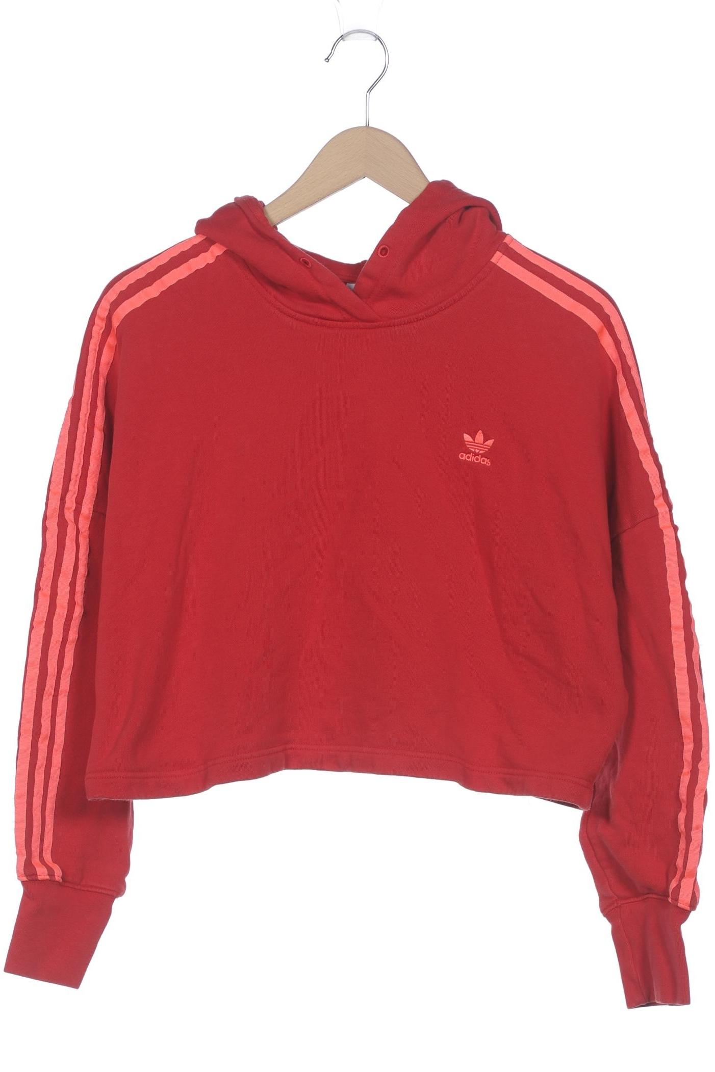 

adidas Originals Damen Kapuzenpullover, rot, Gr. 36