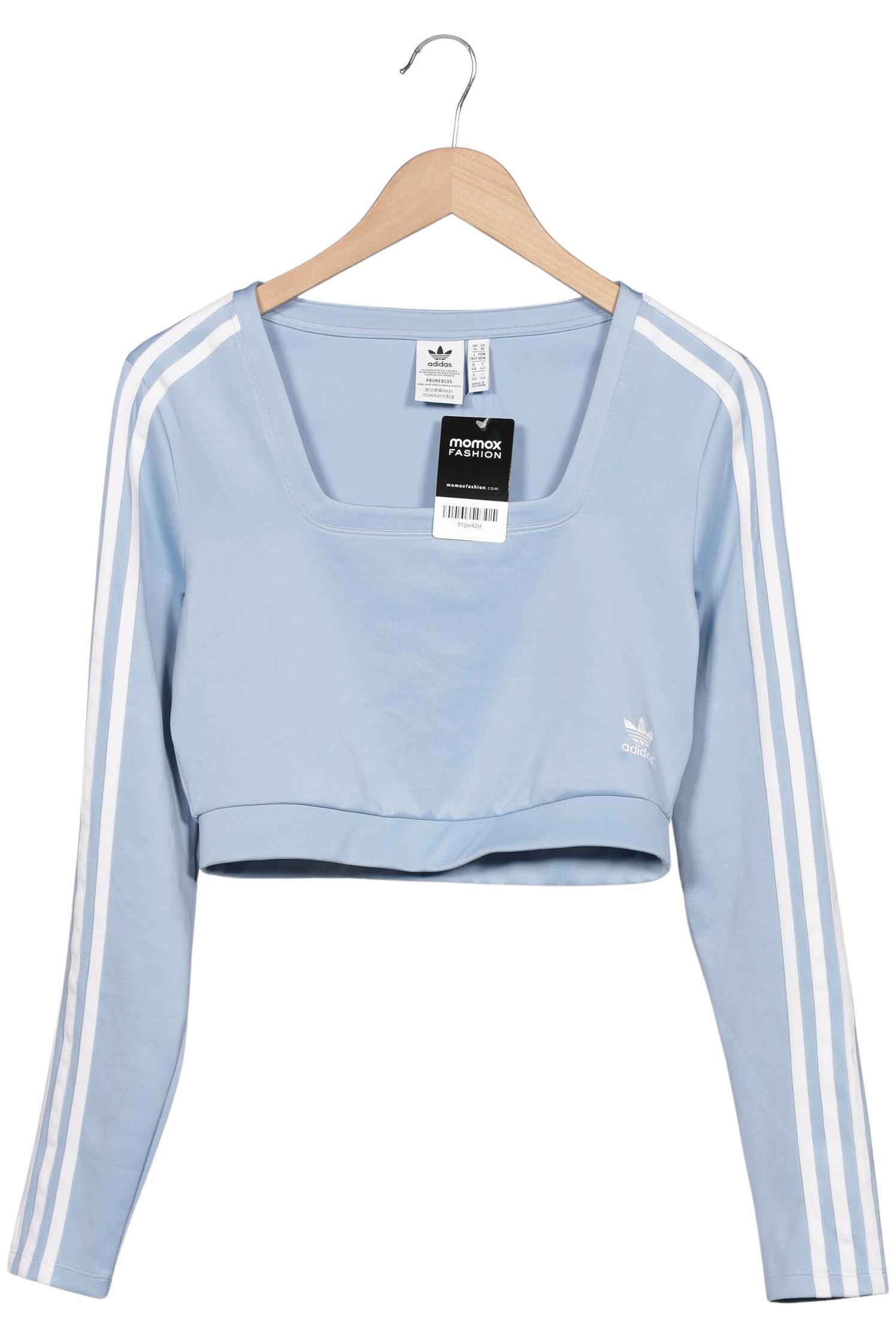 

adidas Originals Damen Langarmshirt, hellblau, Gr. 40
