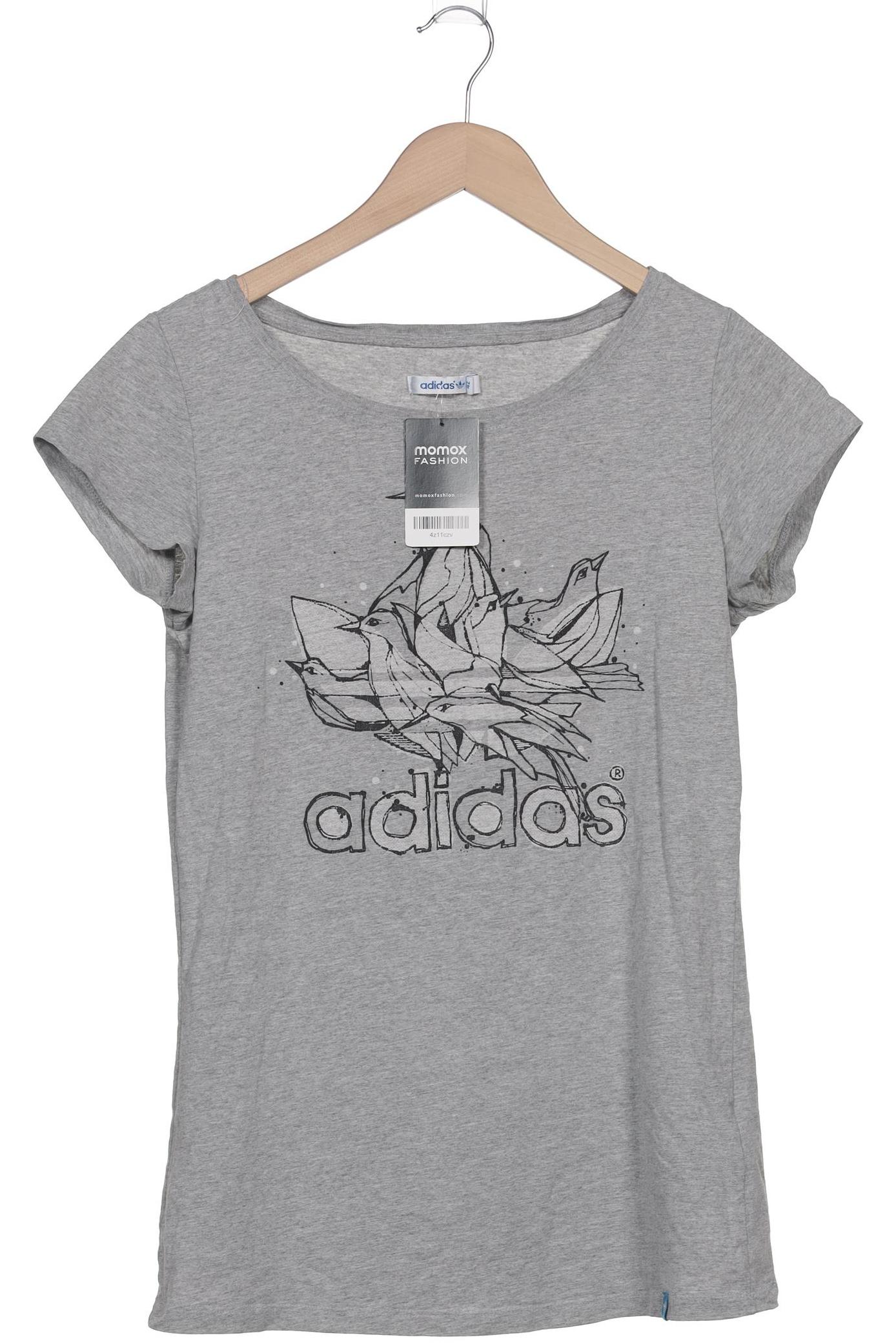 

adidas Originals Damen T-Shirt, grau, Gr. 42