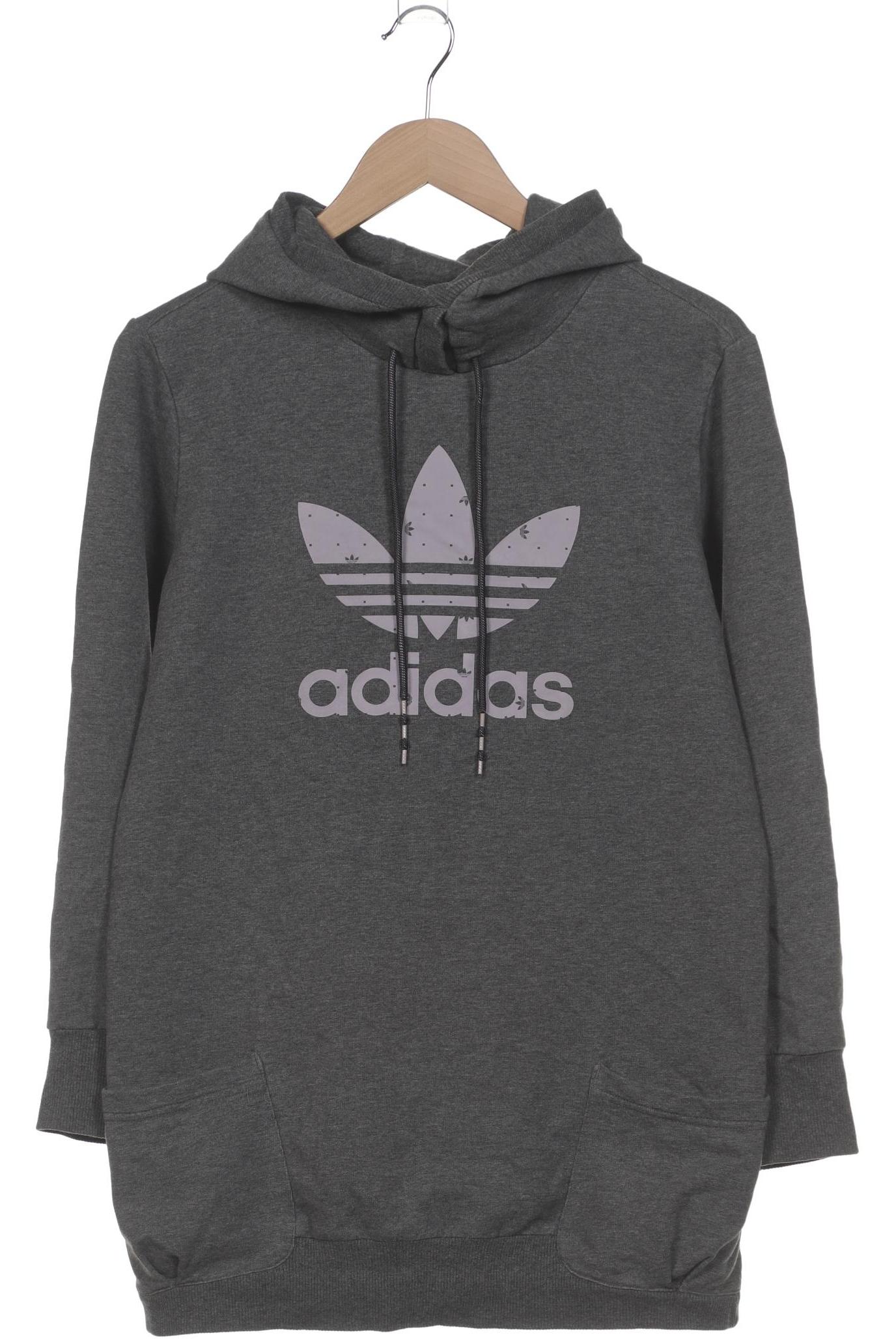 

adidas Originals Damen Kapuzenpullover, grau, Gr. 38