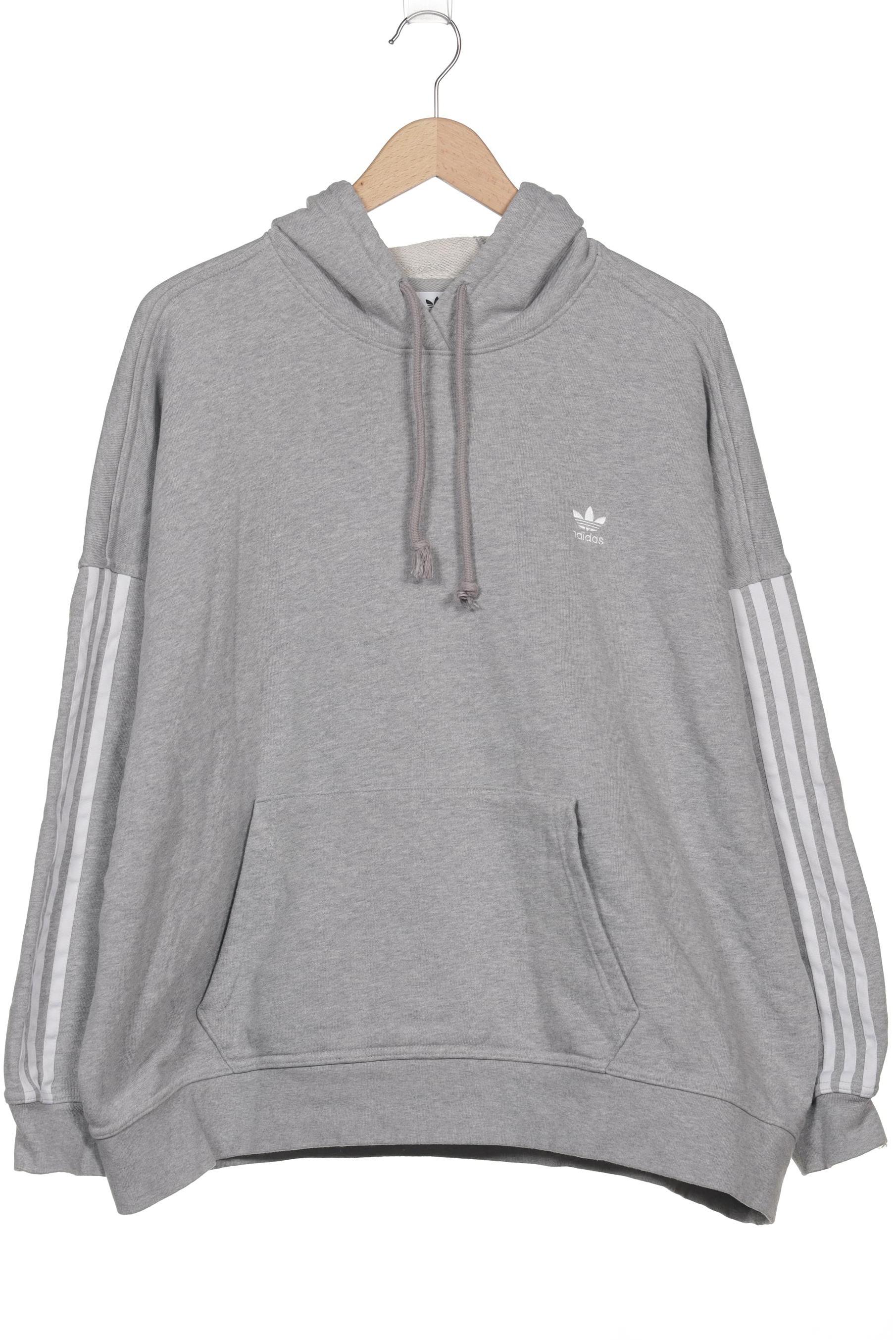

adidas Originals Damen Kapuzenpullover, grau, Gr. 48