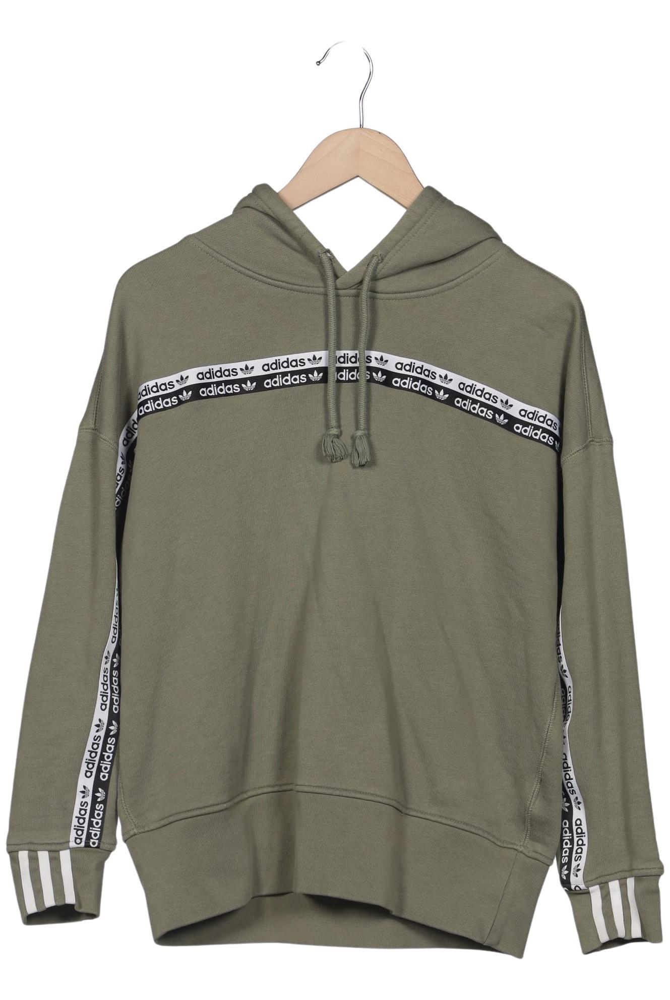 

adidas Originals Damen Kapuzenpullover, grün, Gr. 34
