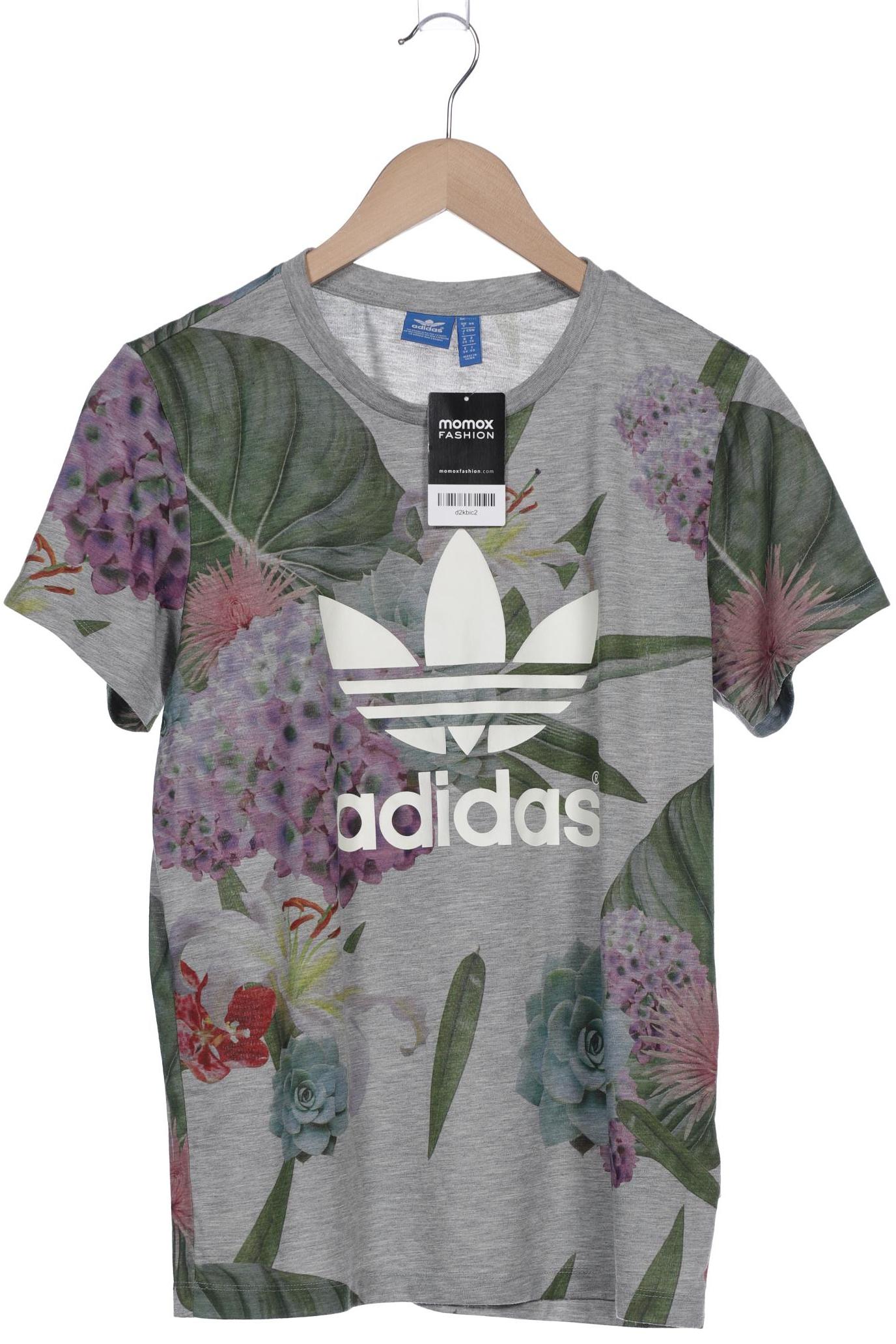 

adidas Originals Damen T-Shirt, grau, Gr. 34
