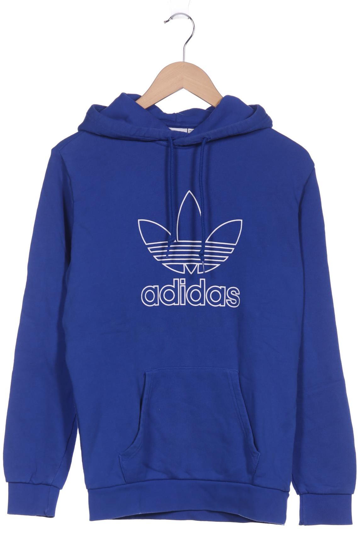 

adidas Originals Damen Kapuzenpullover, blau, Gr. 34