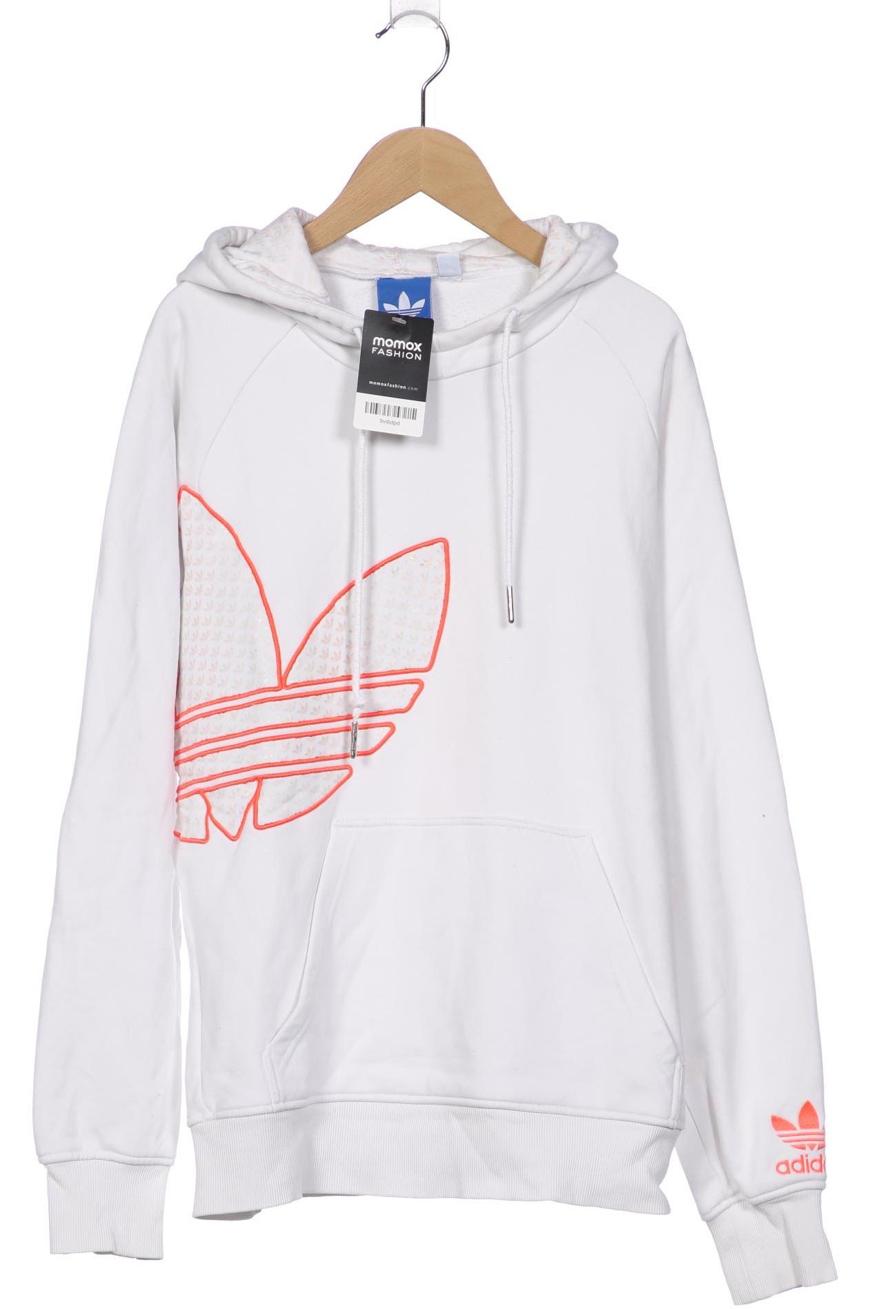 

adidas Originals Damen Kapuzenpullover, weiß, Gr. 36