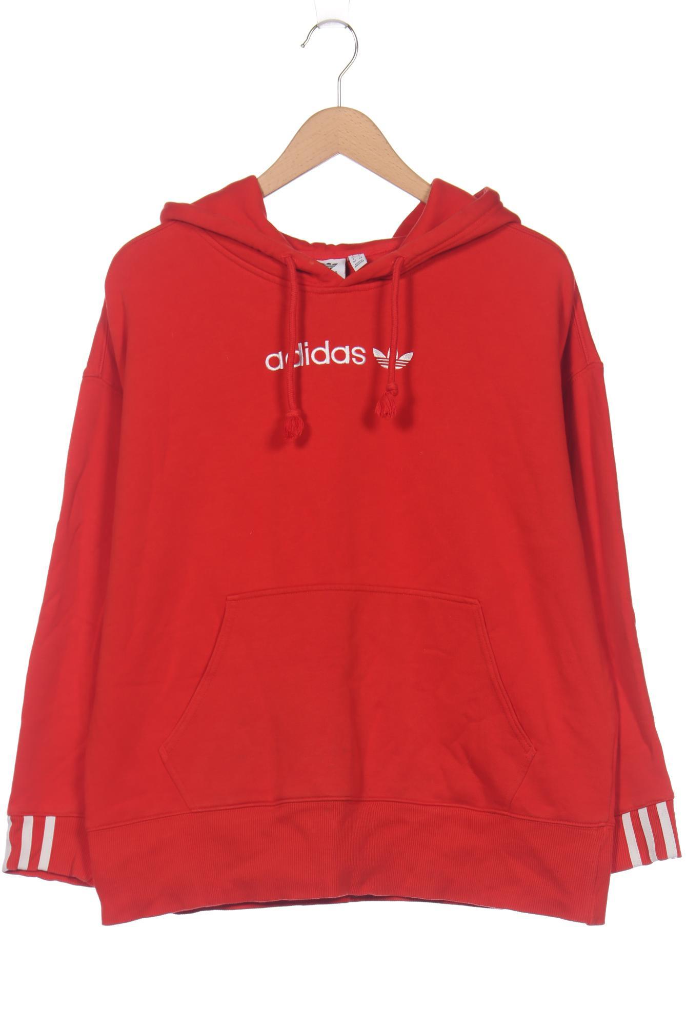 

adidas Originals Damen Kapuzenpullover, rot, Gr. 42