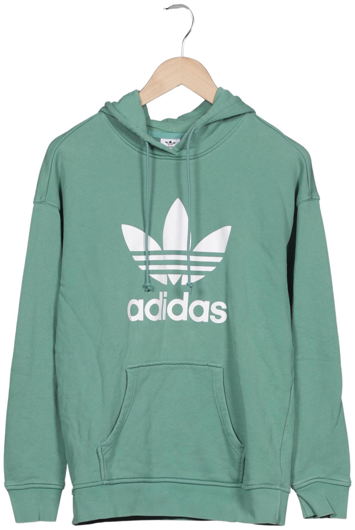 

adidas Originals Damen Kapuzenpullover, grün, Gr. 34