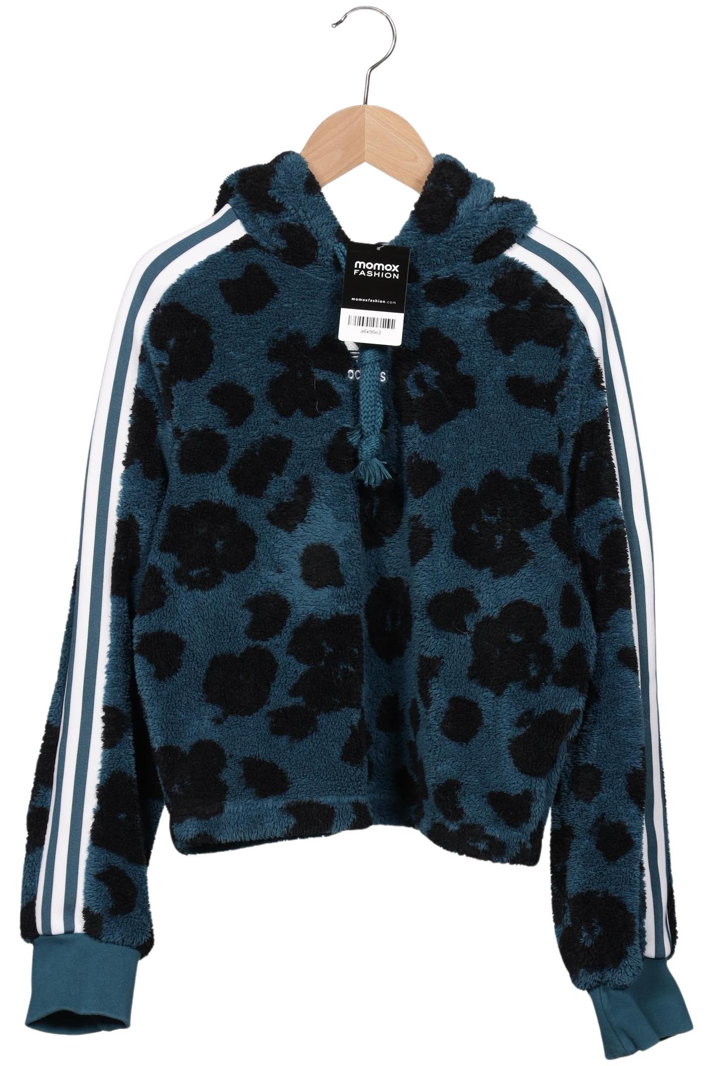 

adidas Originals Damen Kapuzenpullover, blau, Gr. 34