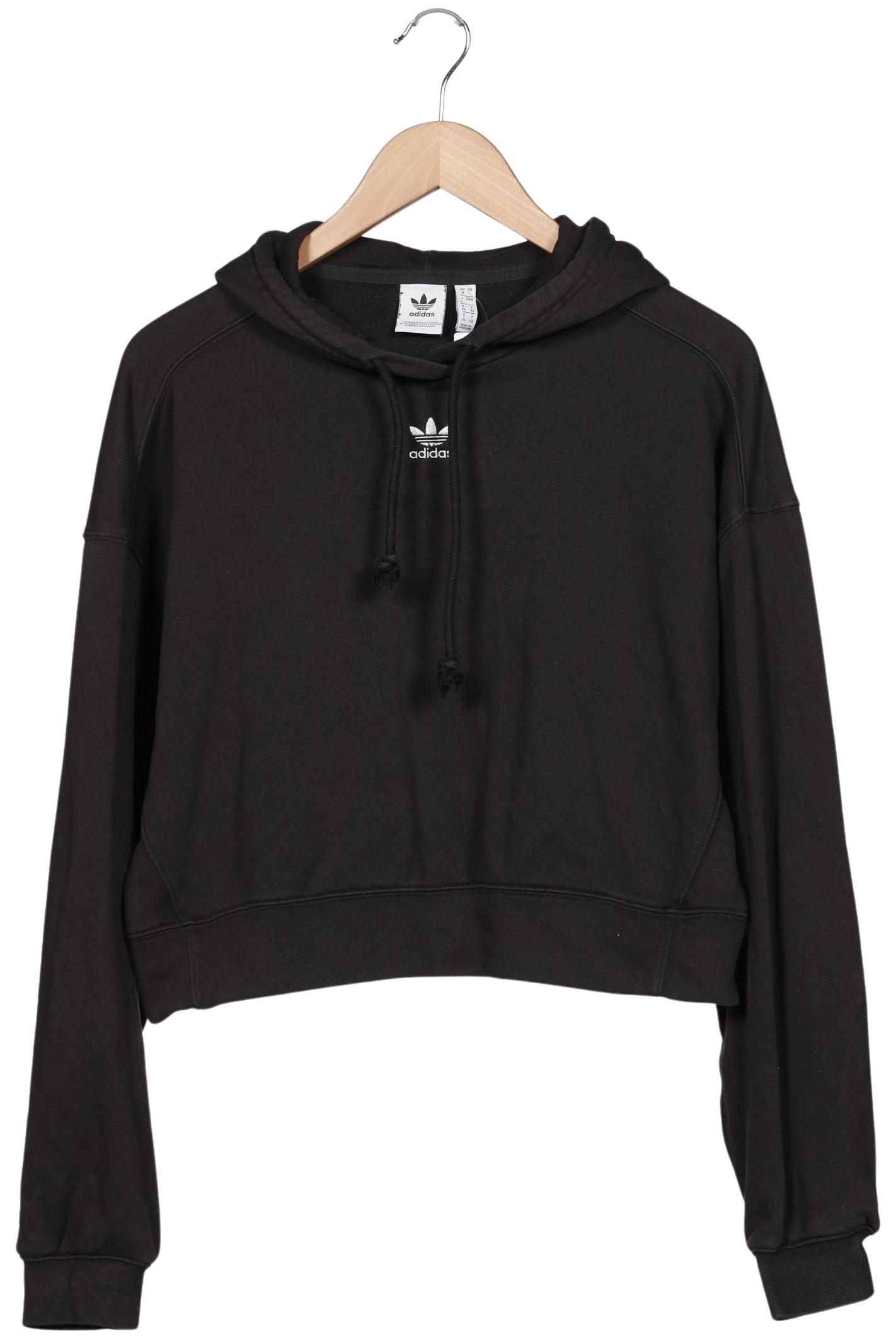 

adidas Originals Damen Kapuzenpullover, schwarz, Gr. 34