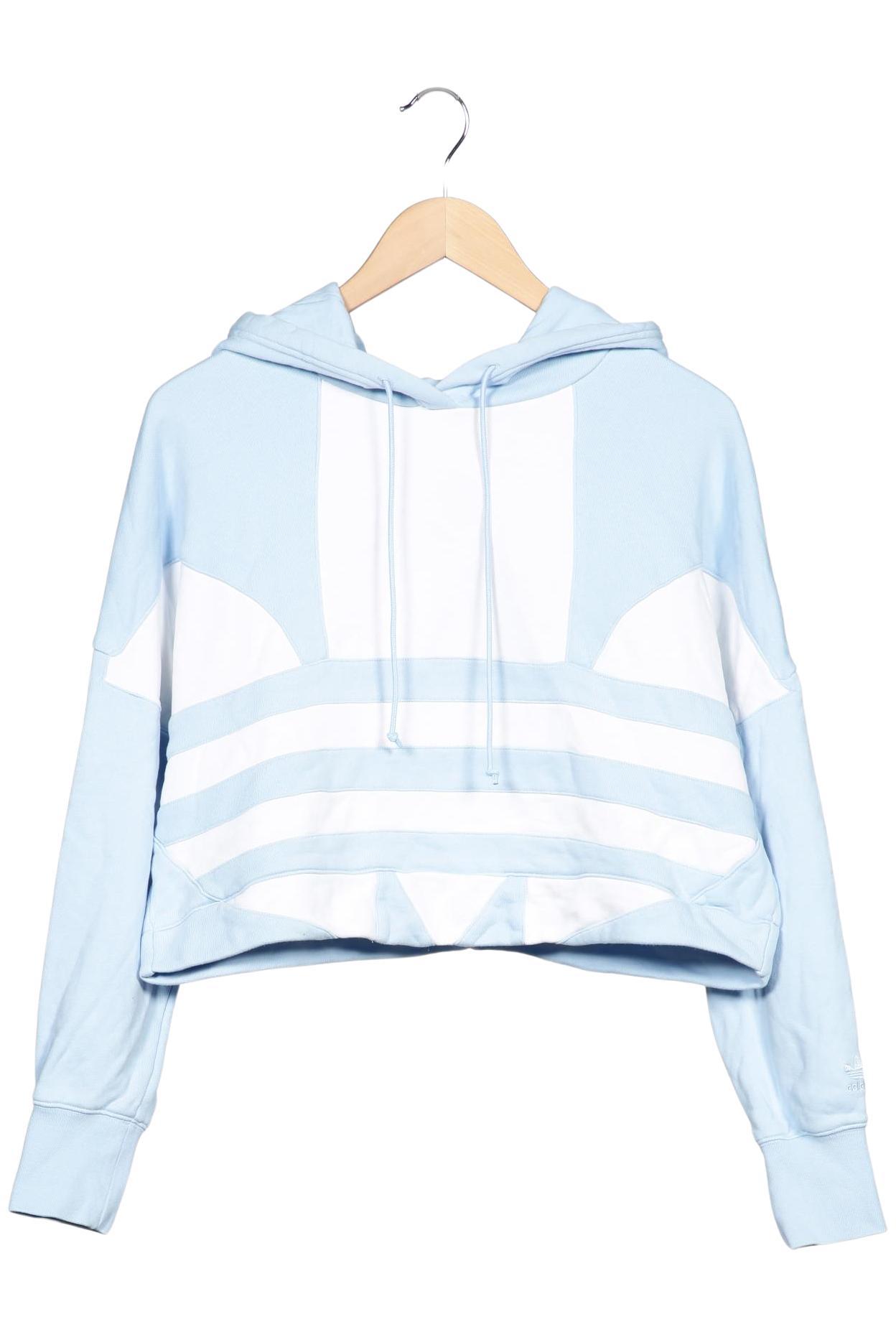 

adidas Originals Damen Kapuzenpullover, hellblau, Gr. 32