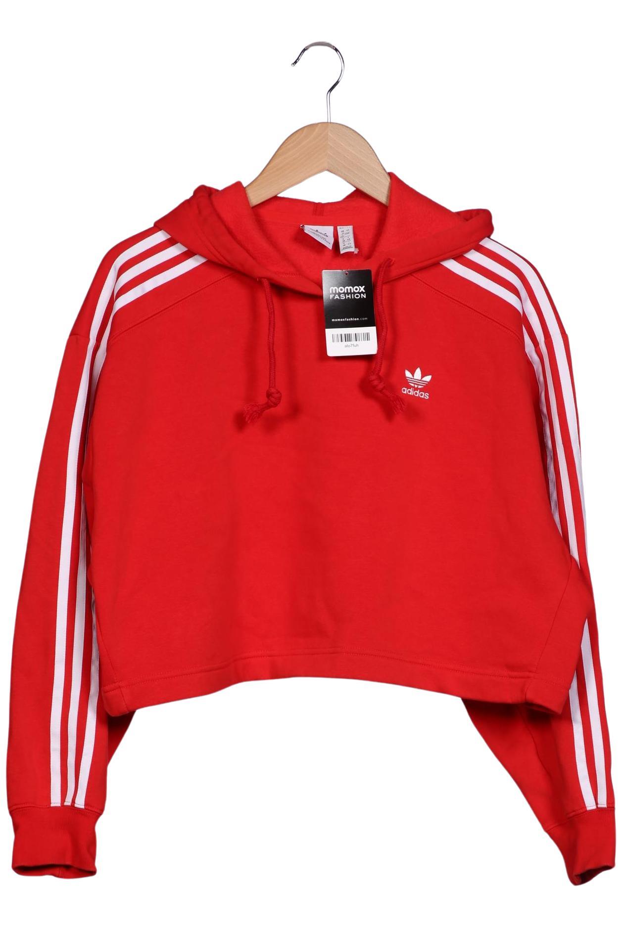

adidas Originals Damen Kapuzenpullover, rot, Gr. 38