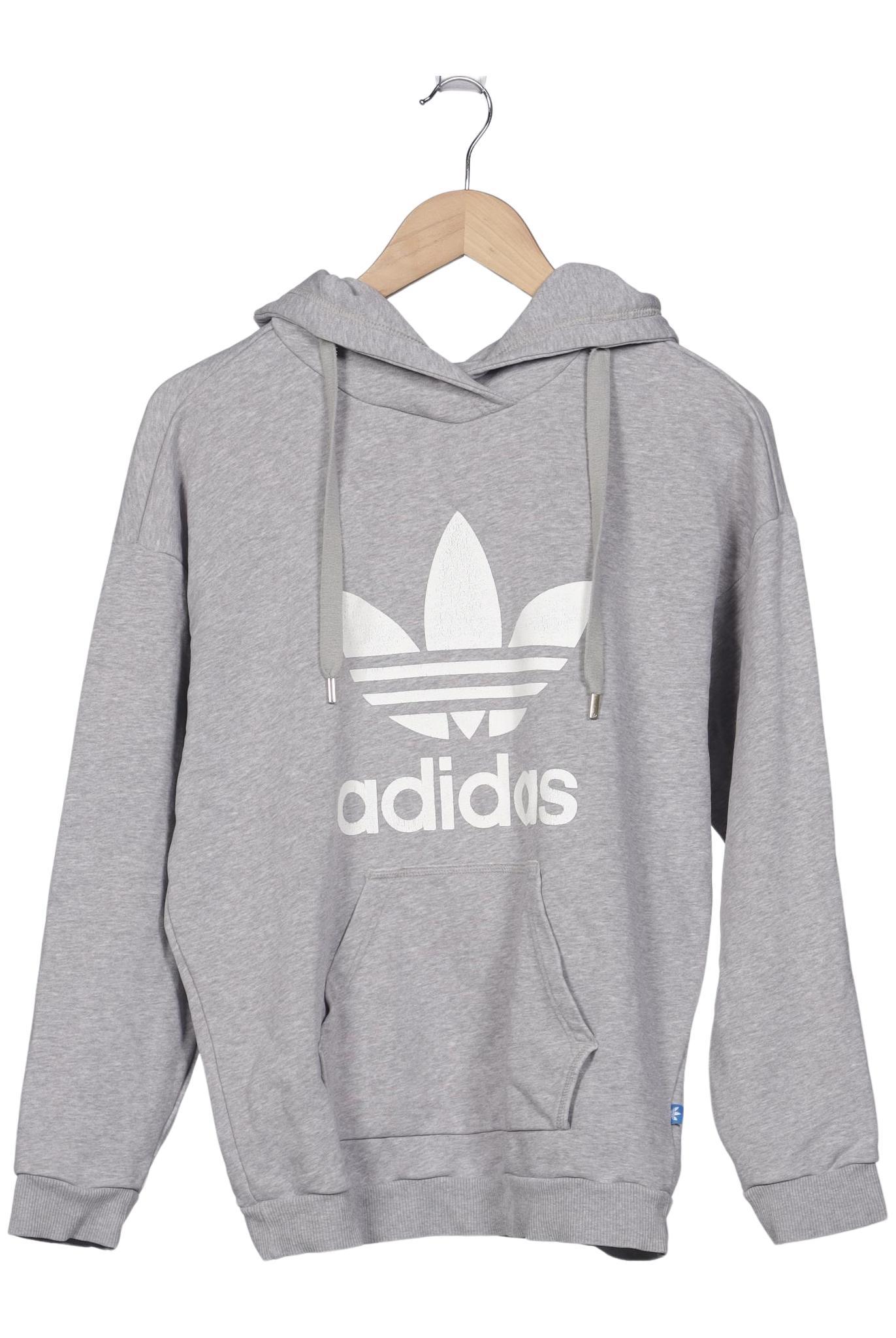 

adidas Originals Damen Kapuzenpullover, grau, Gr. 36