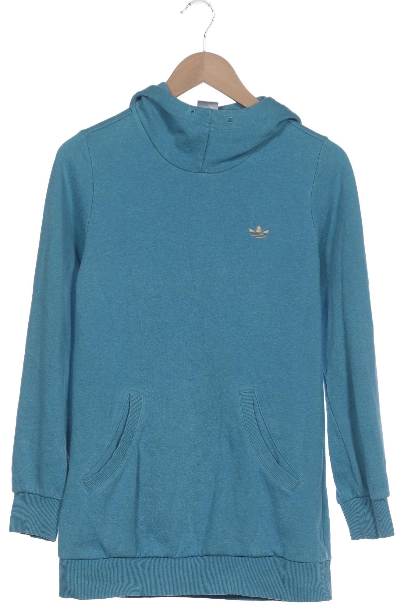 

adidas Originals Damen Kapuzenpullover, blau, Gr. 38