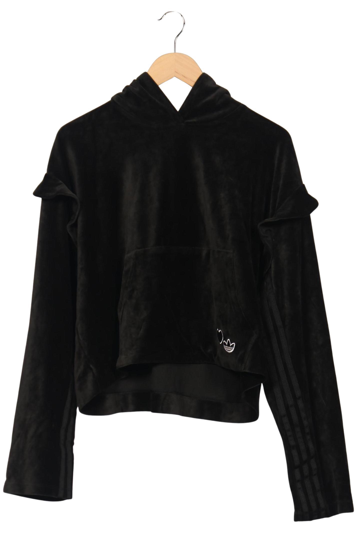 

adidas Originals Damen Kapuzenpullover, schwarz, Gr. 38