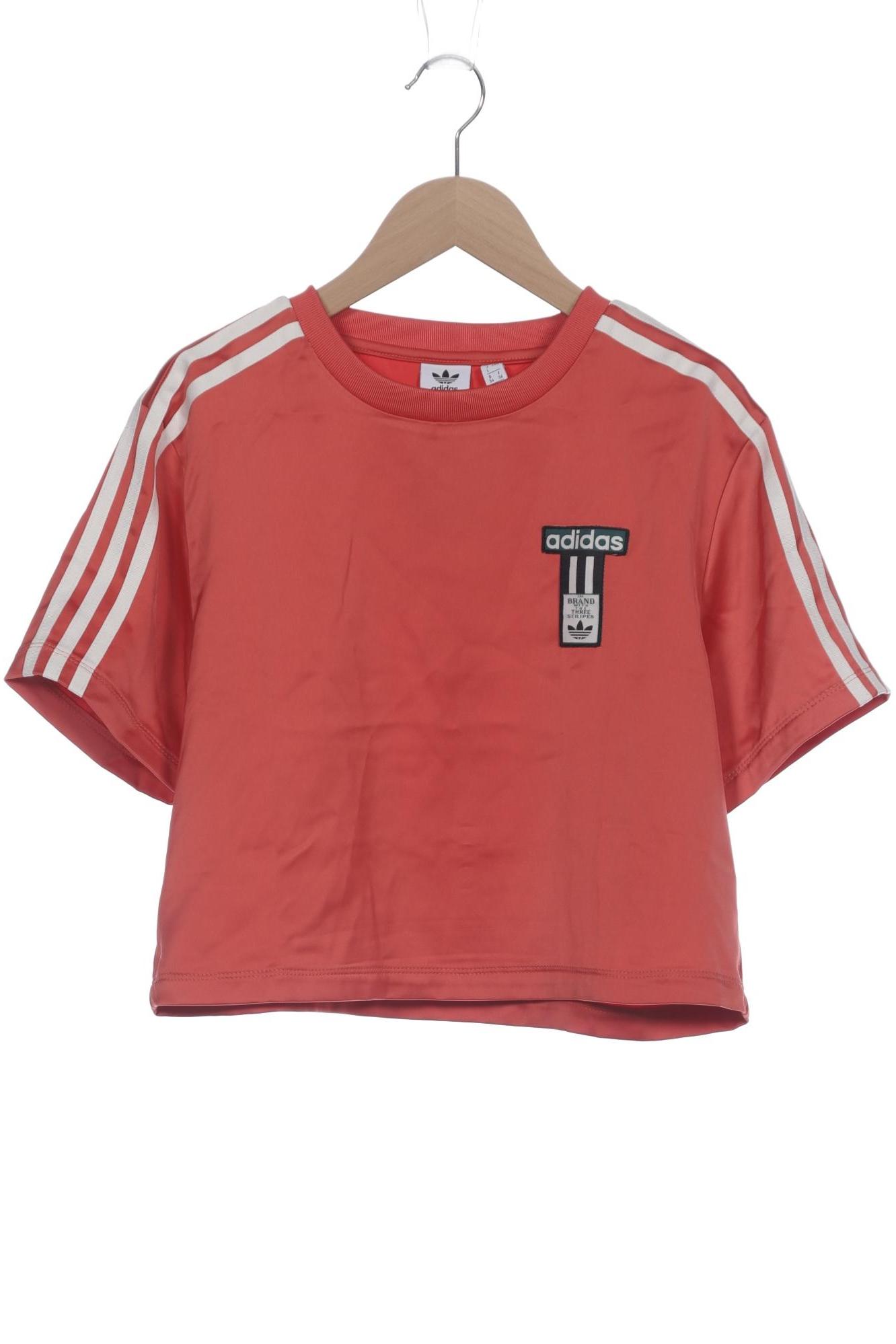 

adidas Originals Damen T-Shirt, orange, Gr. 34