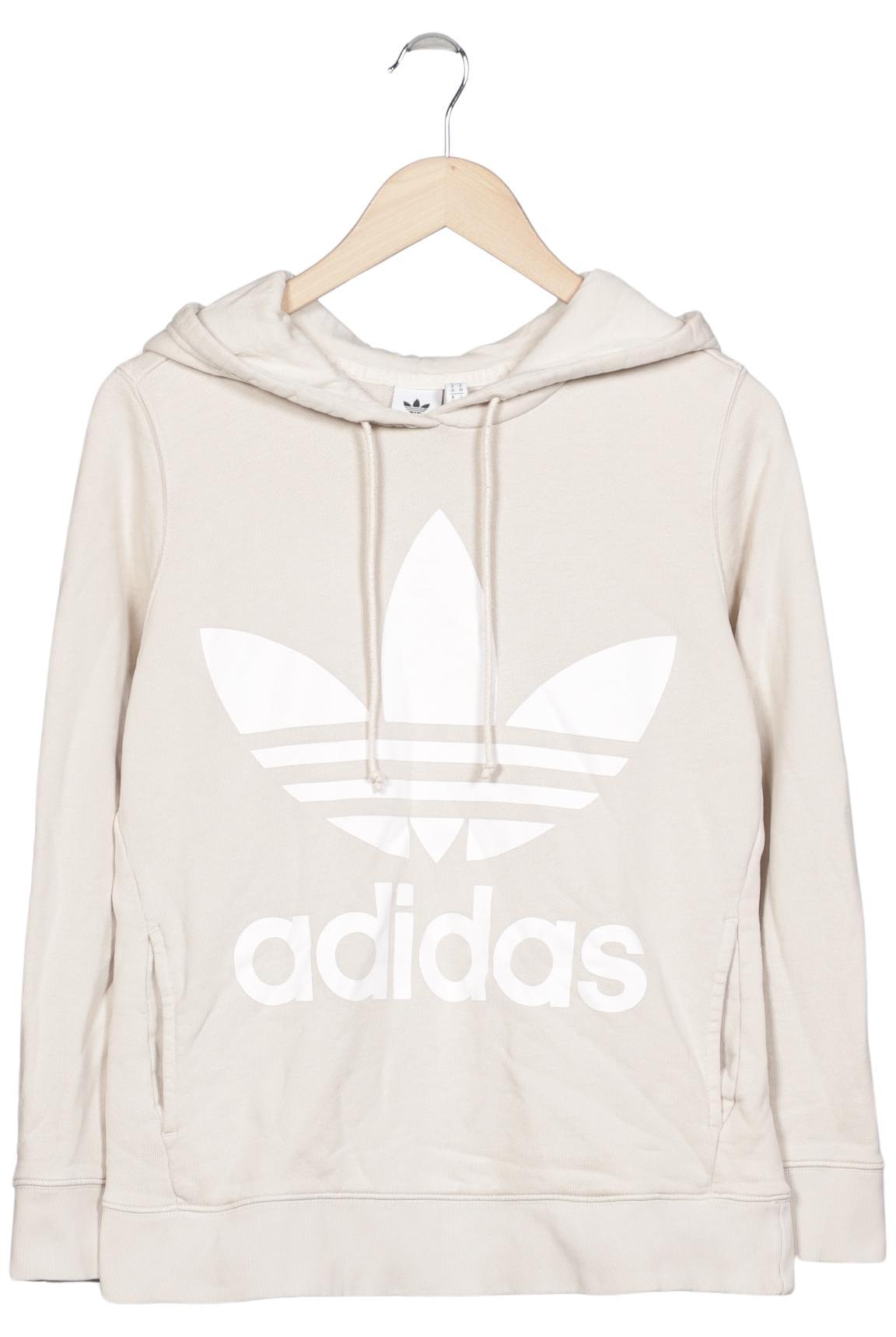 

adidas Originals Damen Kapuzenpullover, cremeweiß, Gr. 36