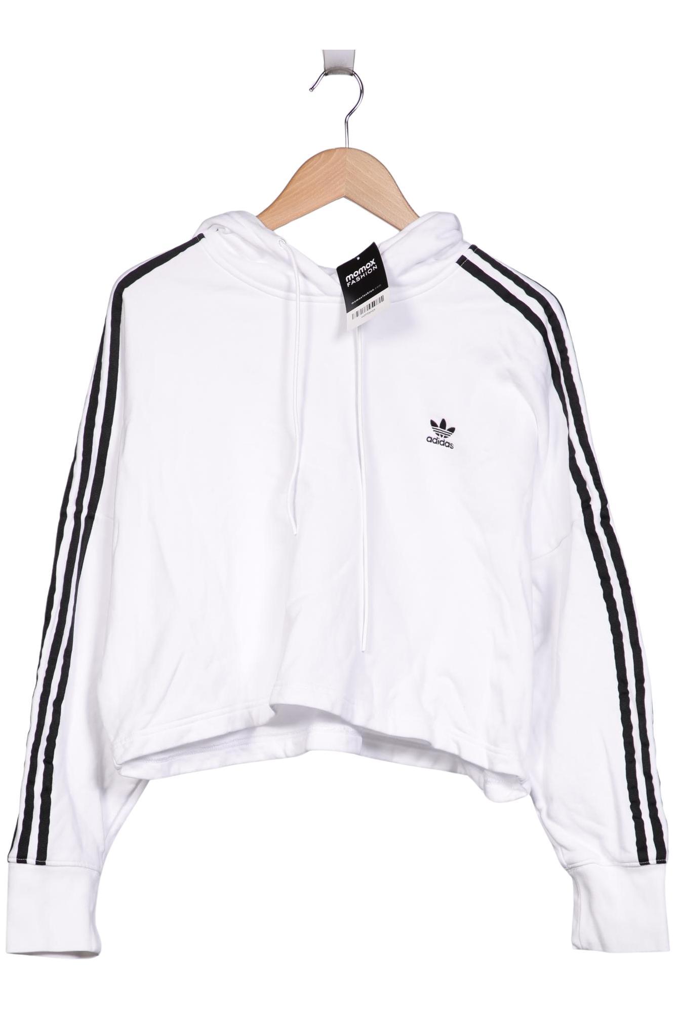 

adidas Originals Damen Kapuzenpullover, weiß, Gr. 40