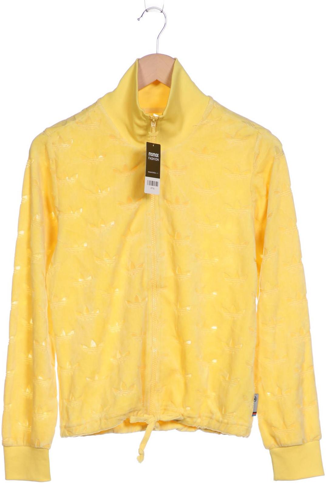 

adidas Originals Damen Kapuzenpullover, gelb, Gr. 36