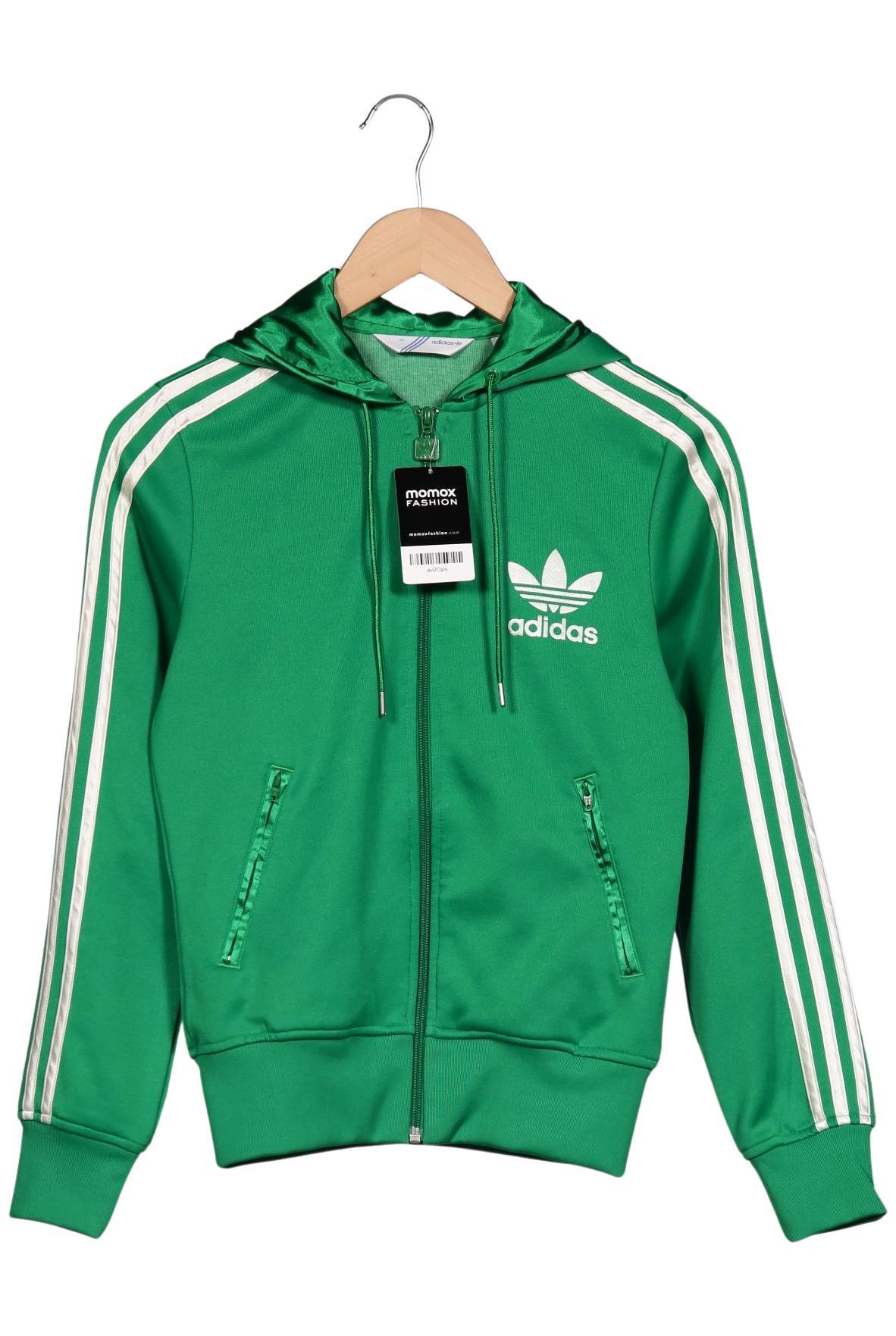 

adidas Originals Damen Kapuzenpullover, grün, Gr. 36