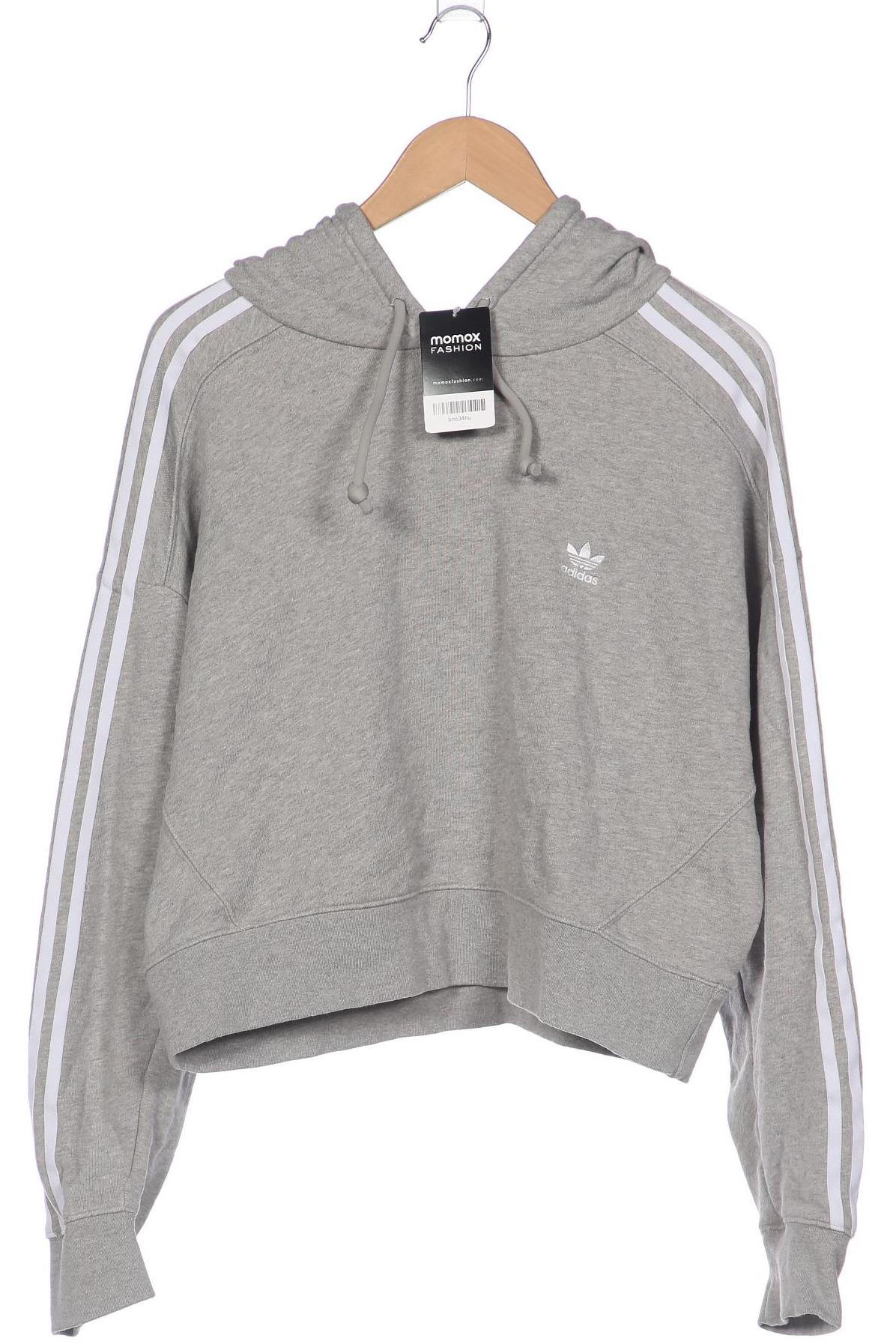 

adidas Originals Damen Kapuzenpullover, grau, Gr. 38