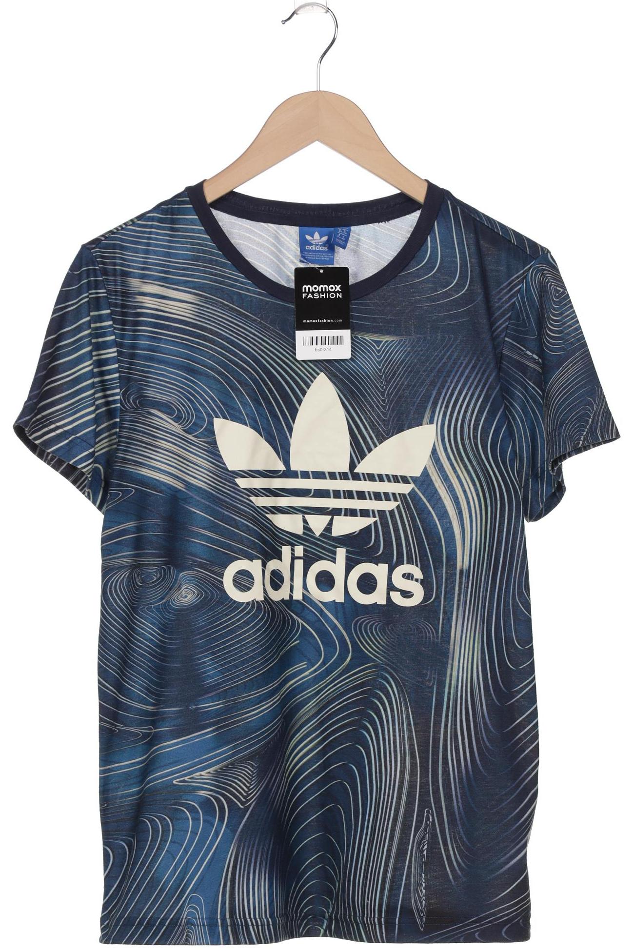 

adidas Originals Damen T-Shirt, blau, Gr. 34