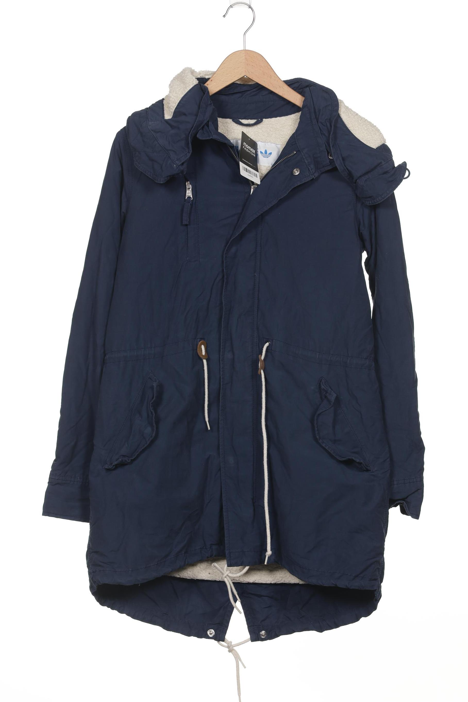 

adidas Originals Damen Mantel, blau, Gr. 36