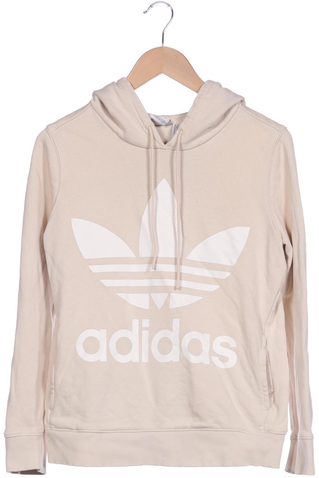 

adidas Originals Damen Kapuzenpullover, beige, Gr. 36