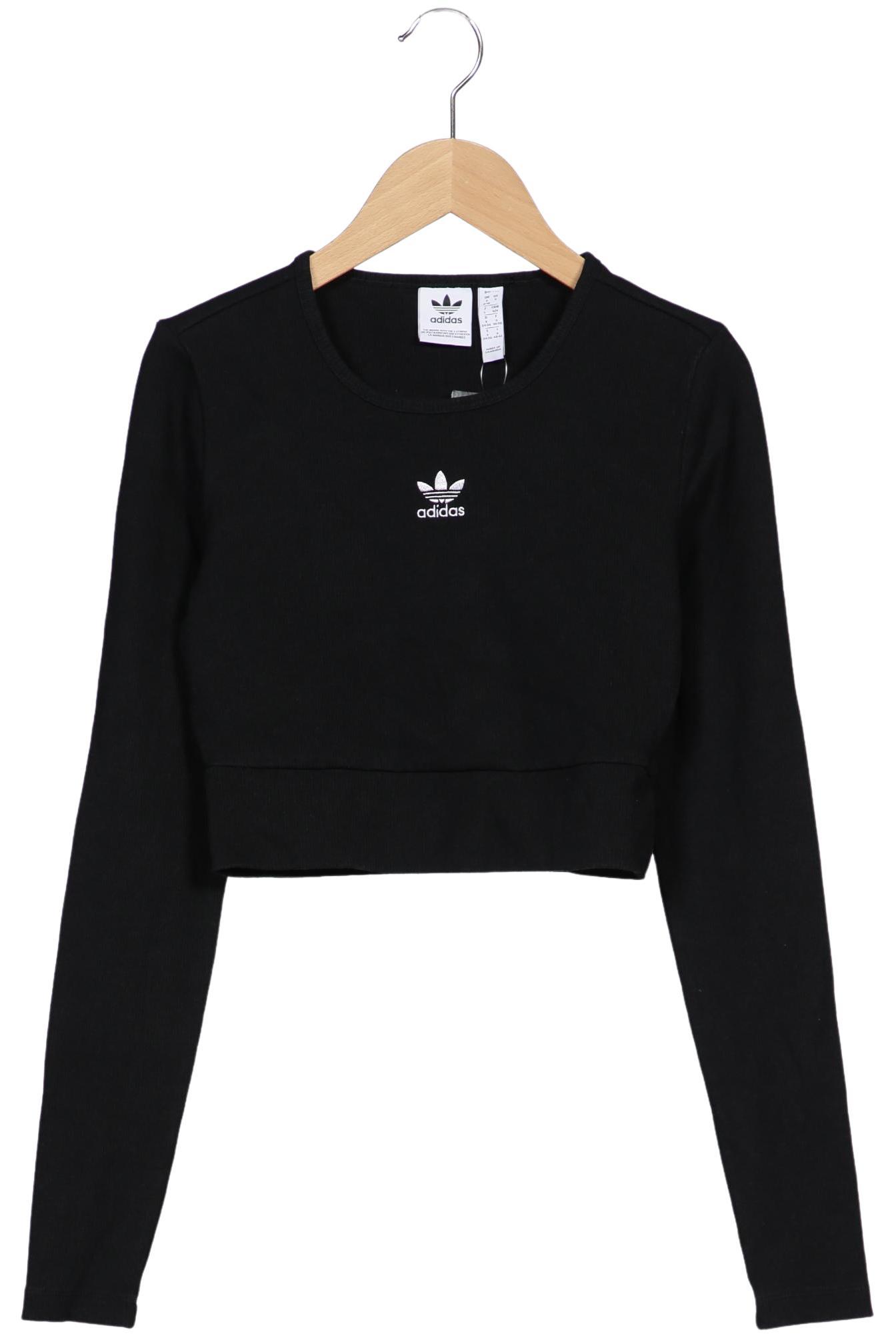 

adidas Originals Damen Langarmshirt, schwarz, Gr. 36