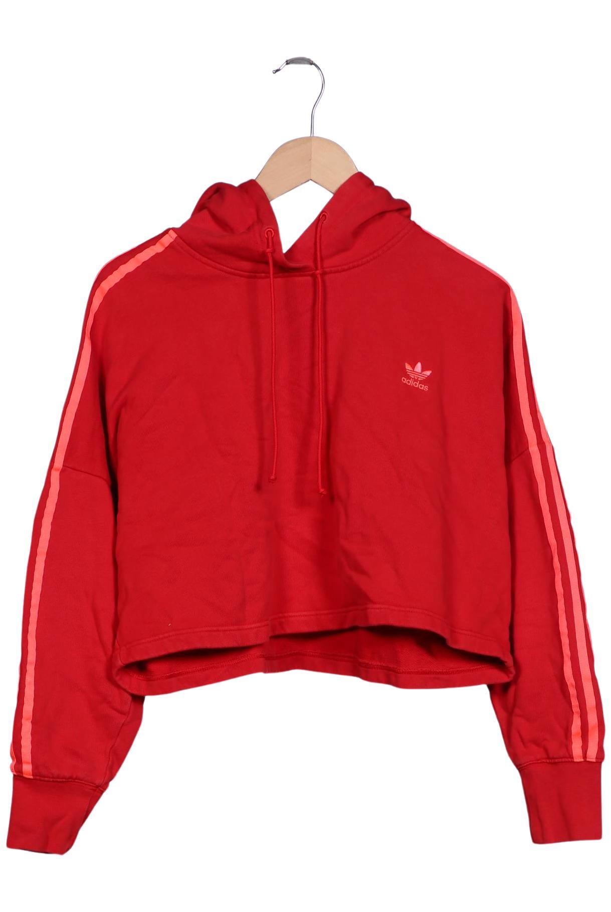 

adidas Originals Damen Kapuzenpullover, rot, Gr. 36
